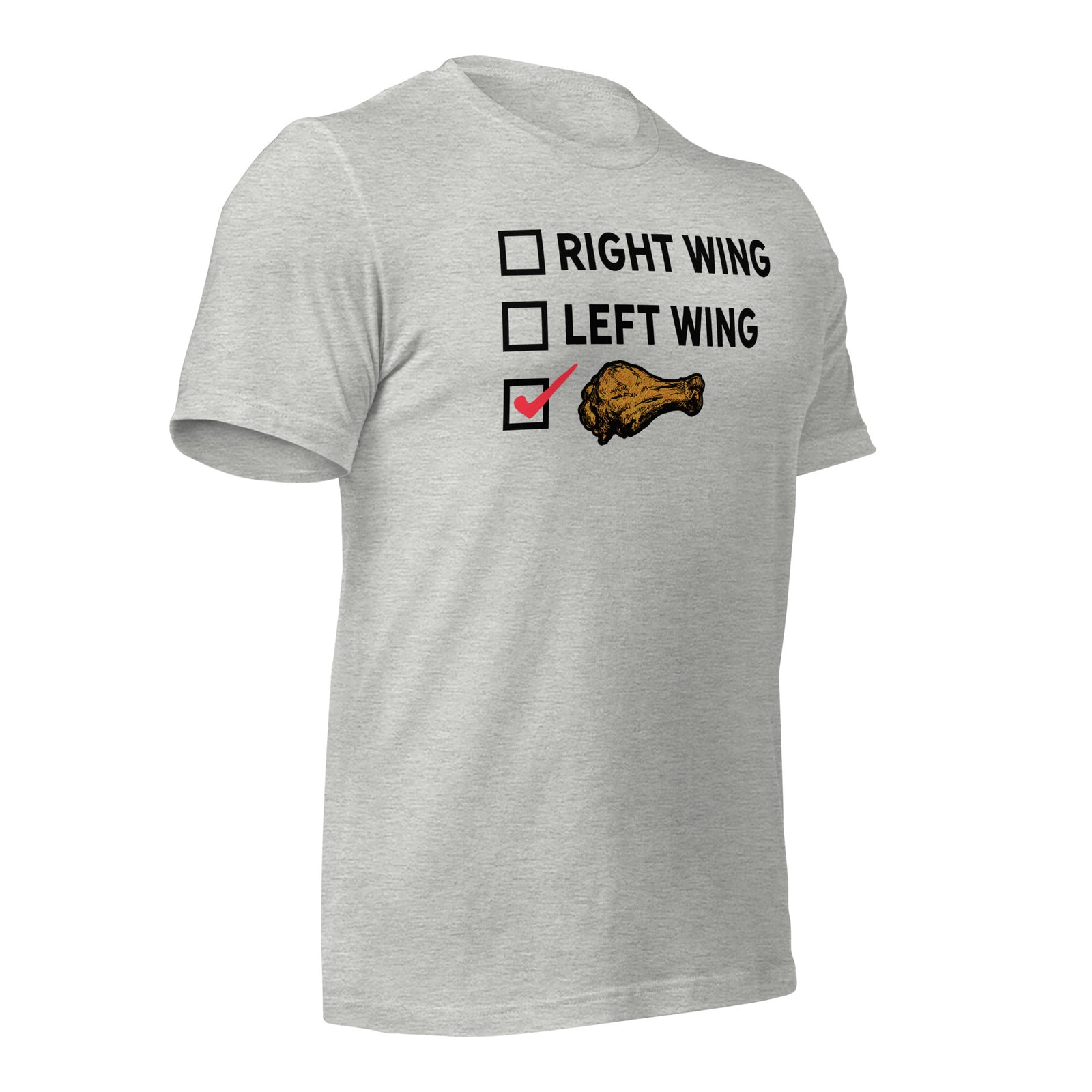 Right Wing, Left Wing, Chicken Wing Voter T-Shirt