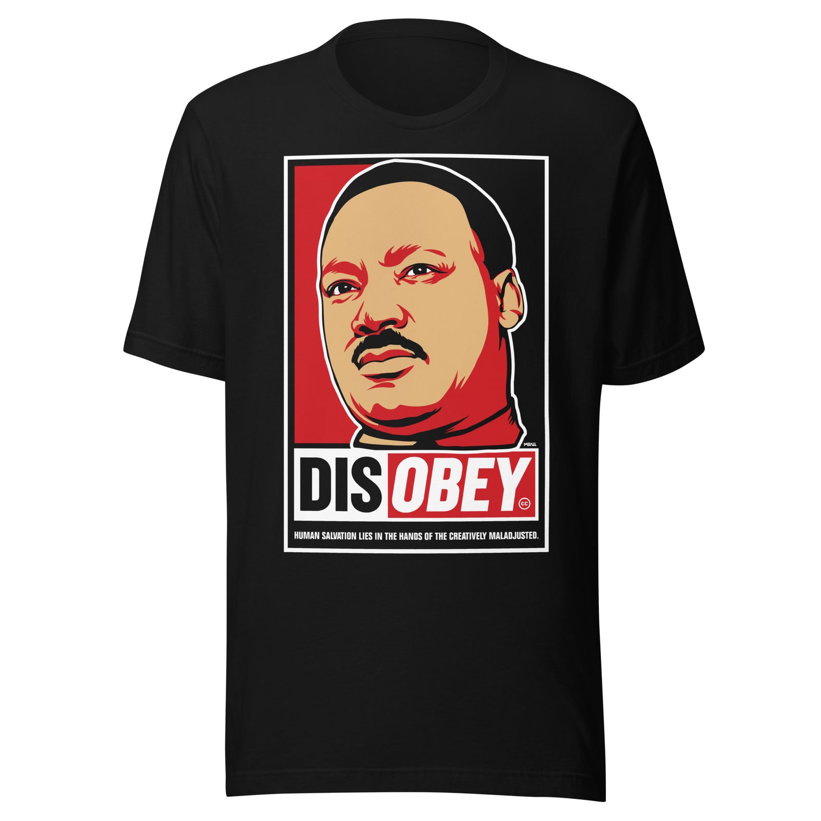 MLK Civil Disobedience Quotation Graphic T-Shirt