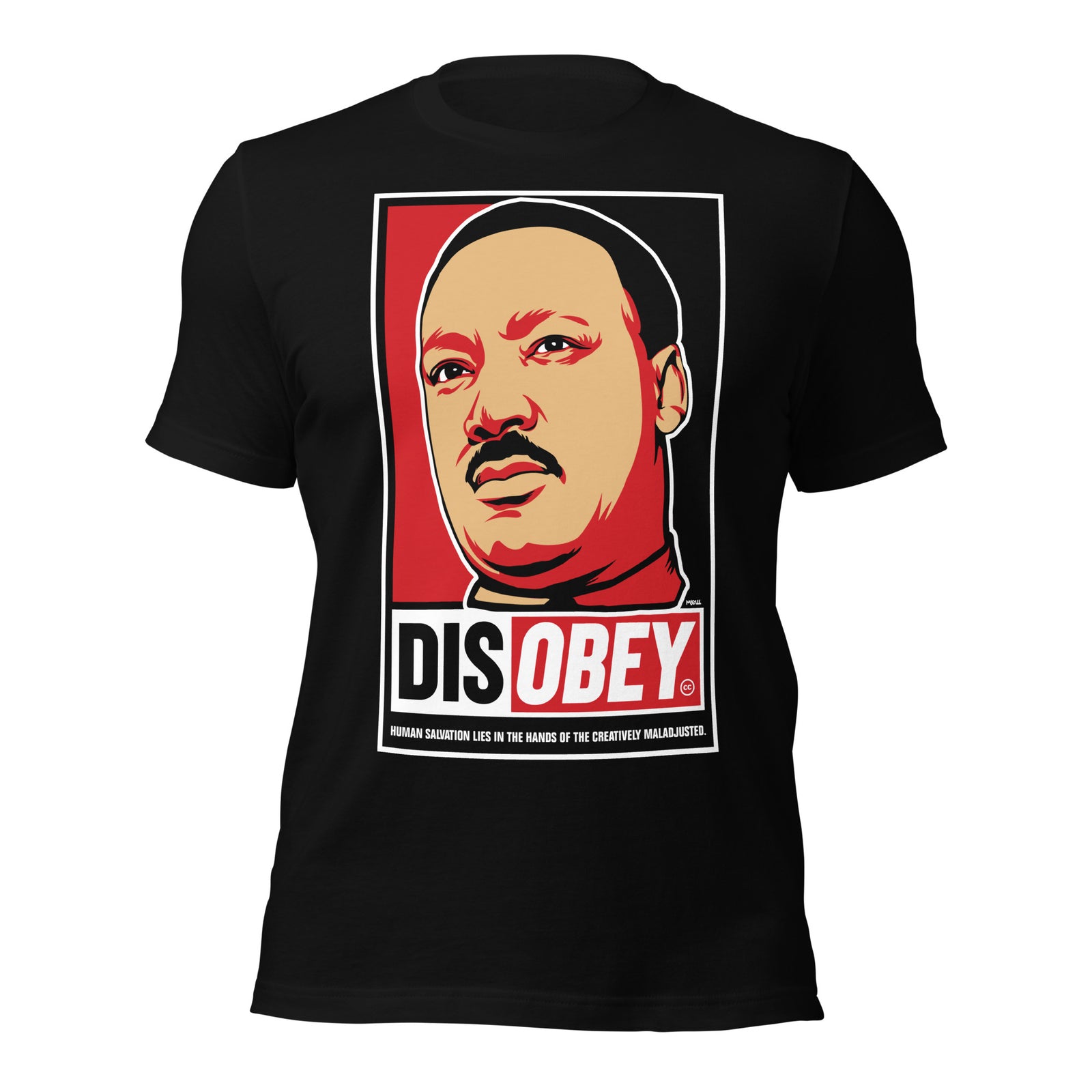 MLK Civil Disobedience Quotation Graphic T-Shirt