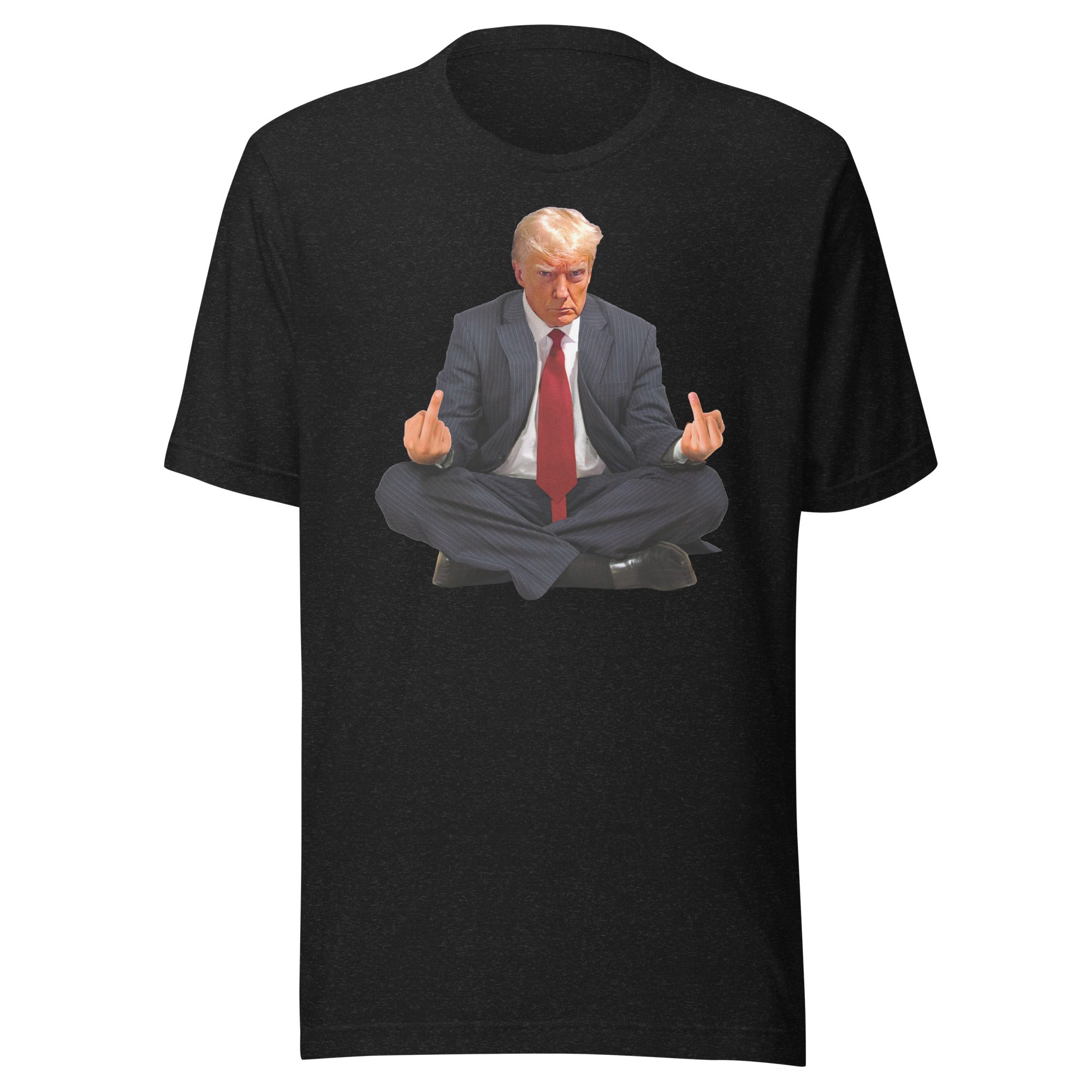 Trump Mugshot Zen Meditation T-Shirt