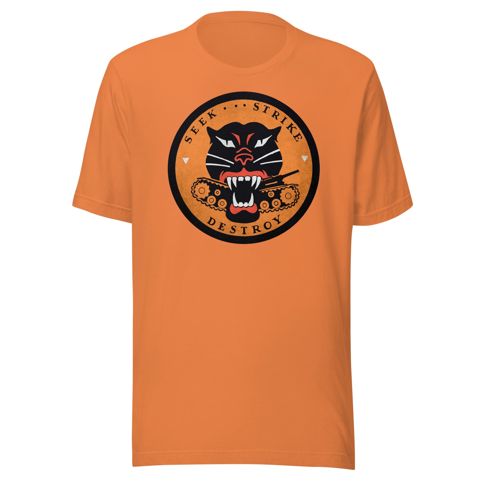 Seek Strike Destroy WW2 Tank Destroyer Graphic T-Shirt