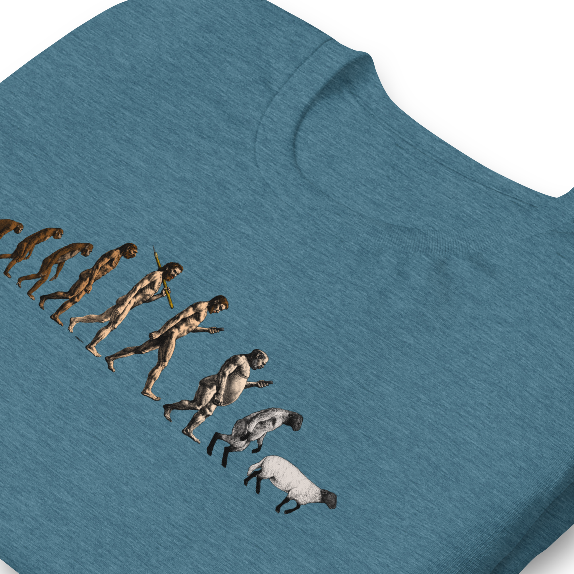 March of Devolution Sheeple T-Shirt