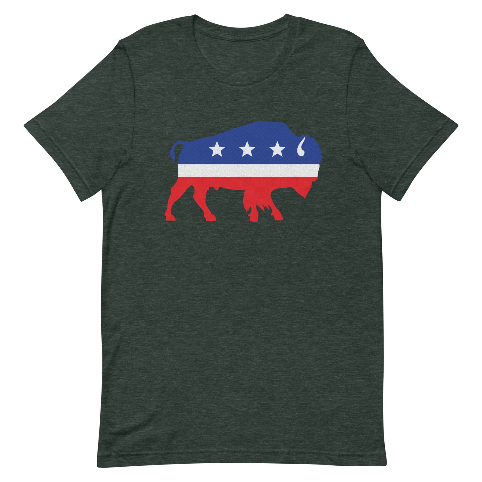 Independent Bison Distressed Short-Sleeve Unisex T-Shirt