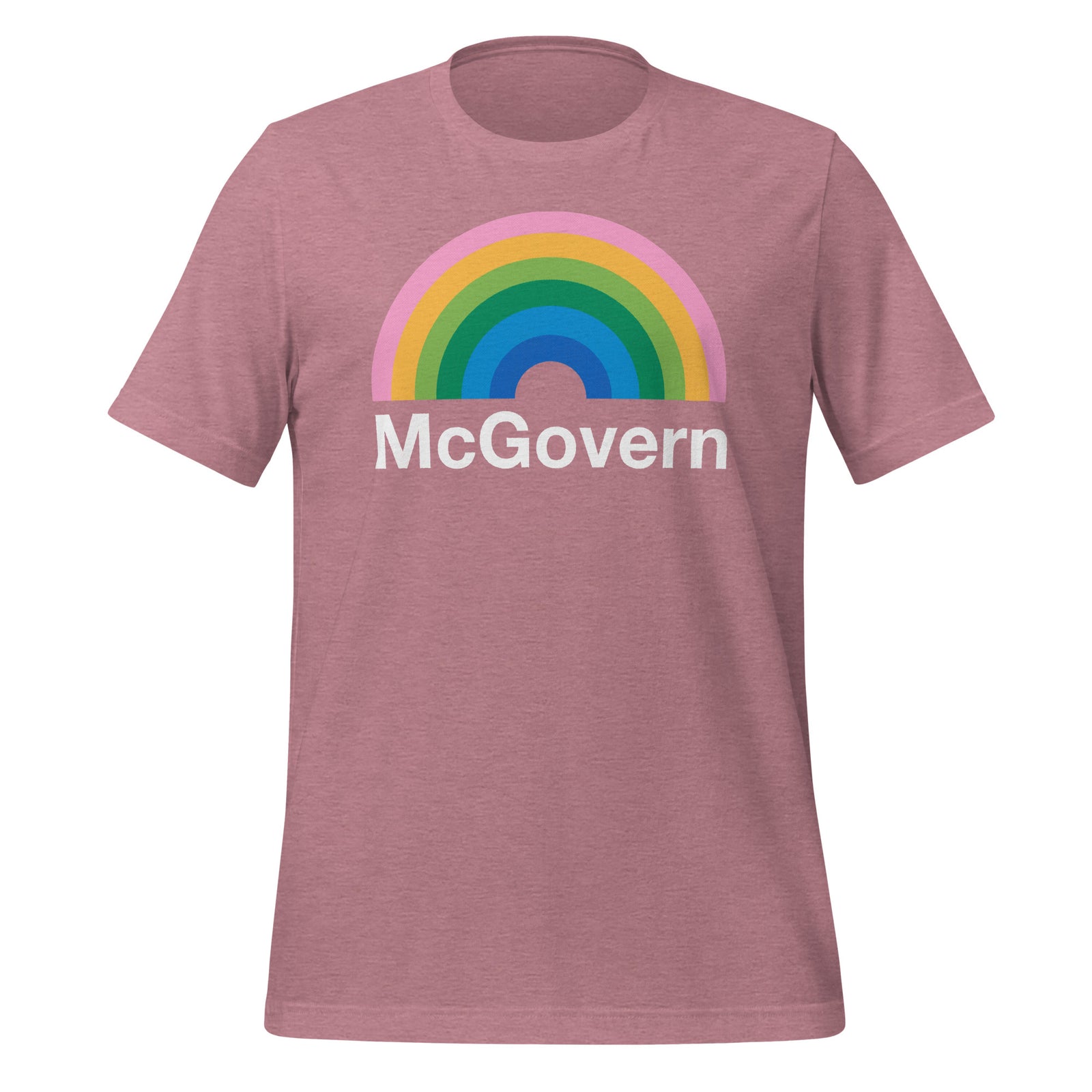 George McGovern Rainbow 1972 Retro Campaign T-Shirt