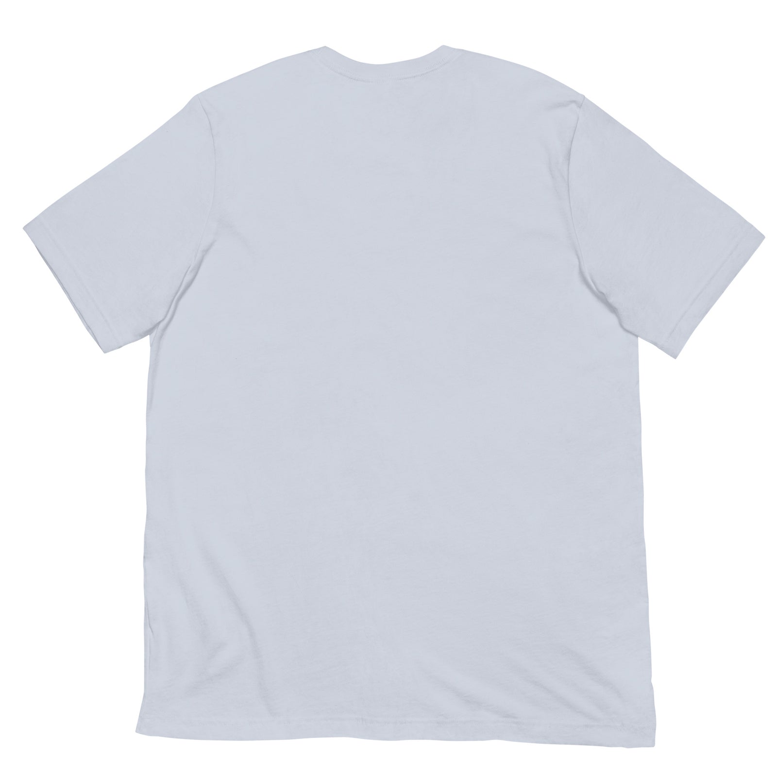 Back of light blue Sic Semper Tyrannis T-shirt