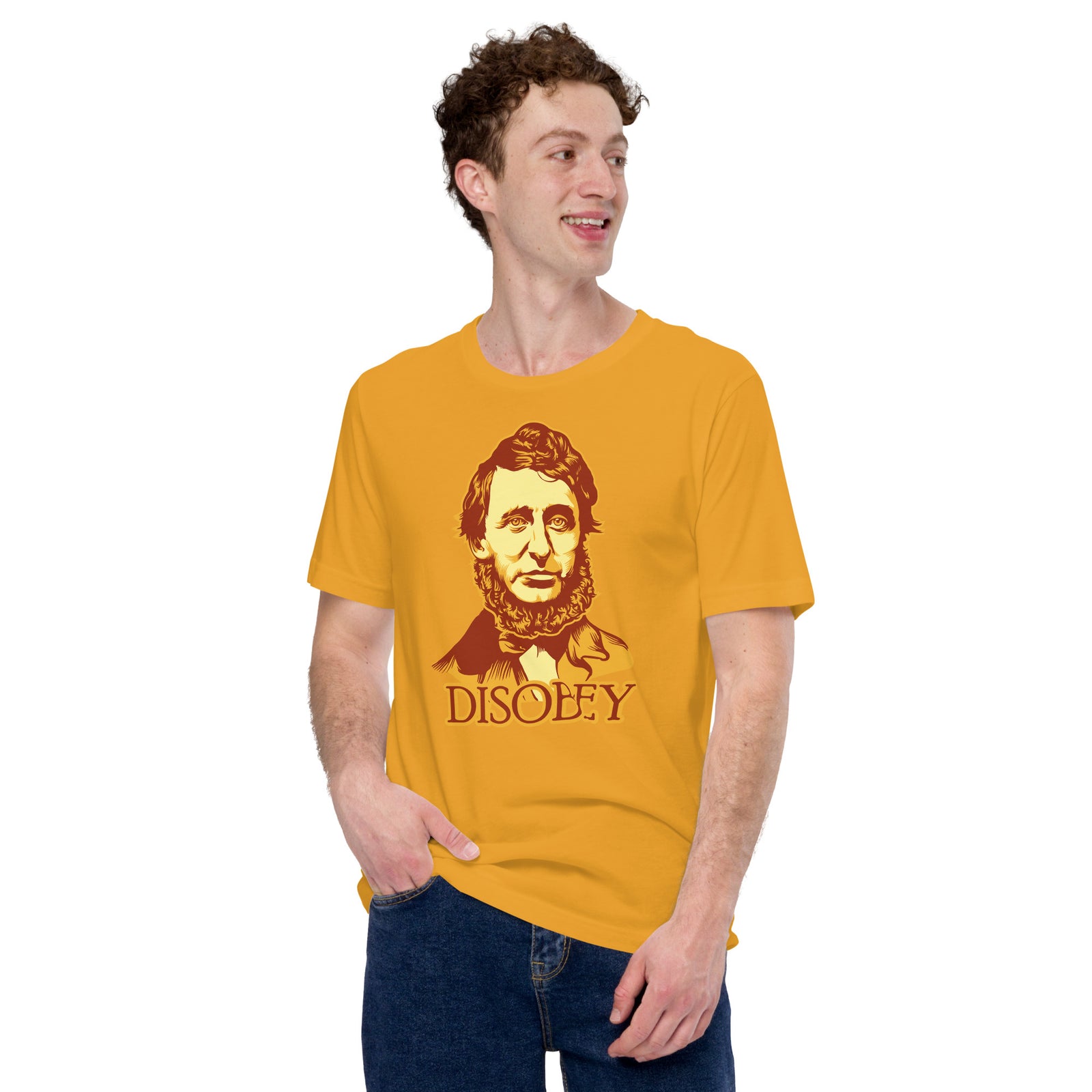 Henry David Thoreau Disobey Men's T-Shirt