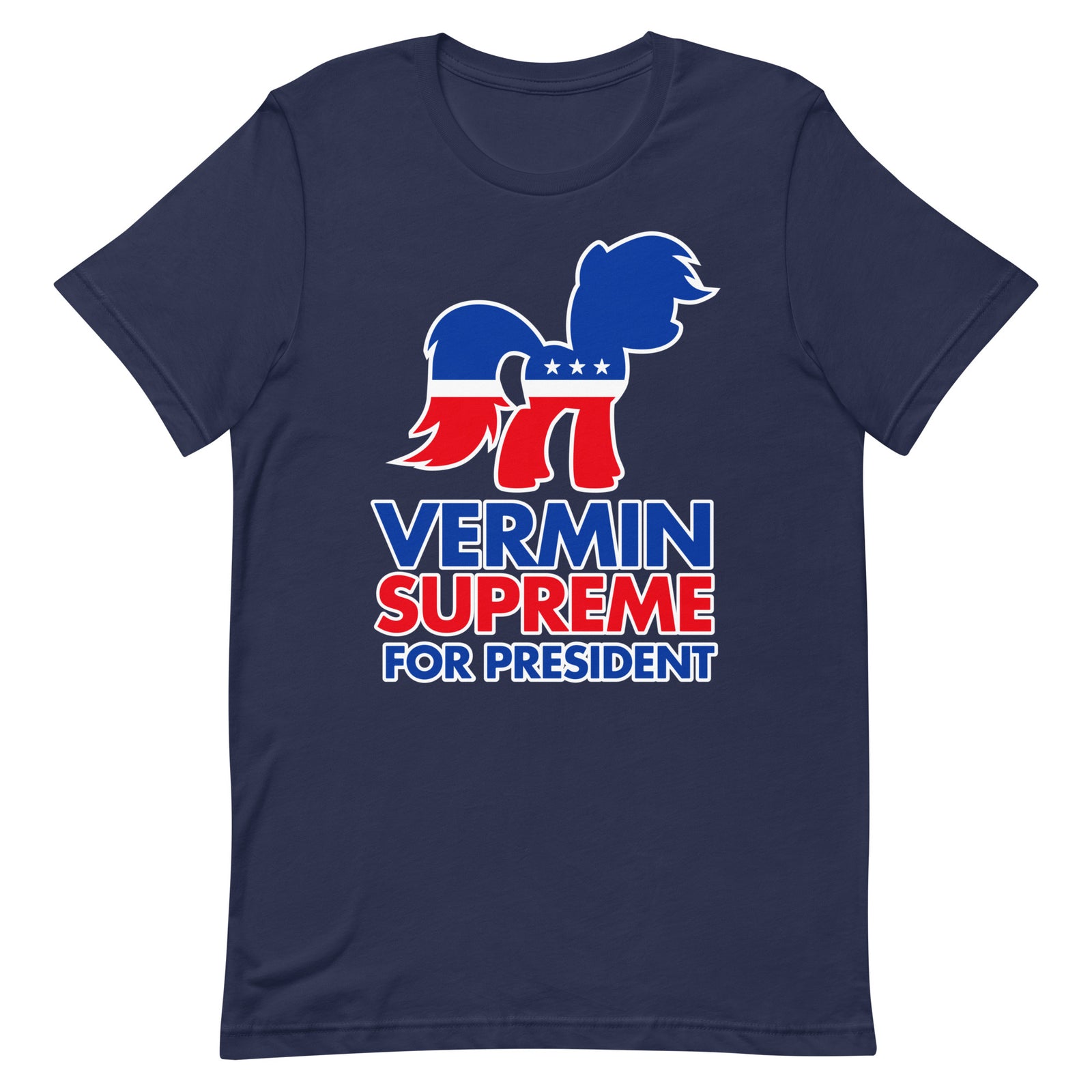 Vermin Supreme for President Pony Shirt