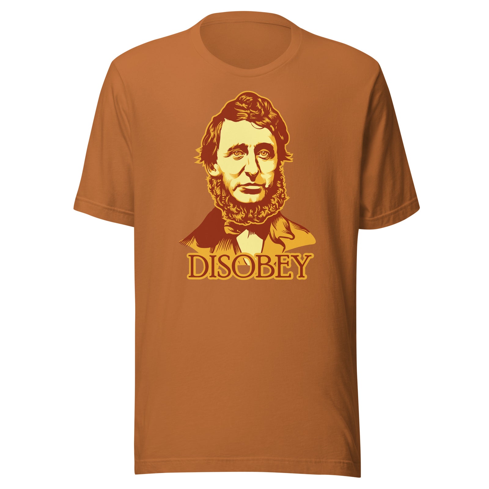 Henry David Thoreau Disobey Men's T-Shirt