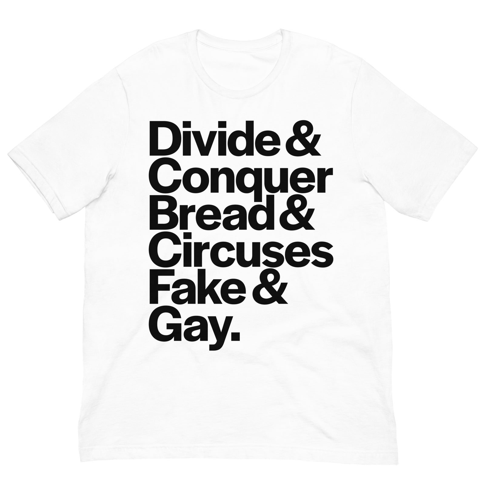 Divide & Conquer Ampersand Graphic T-Shirt