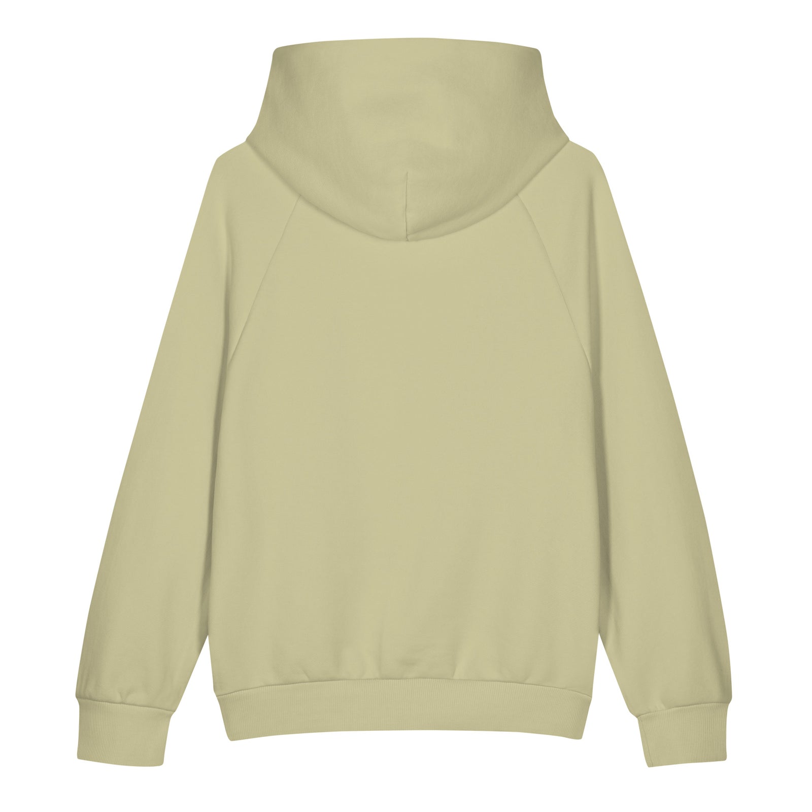 Moss Gray Overlook Hotel super heavyweight hoodie, back view