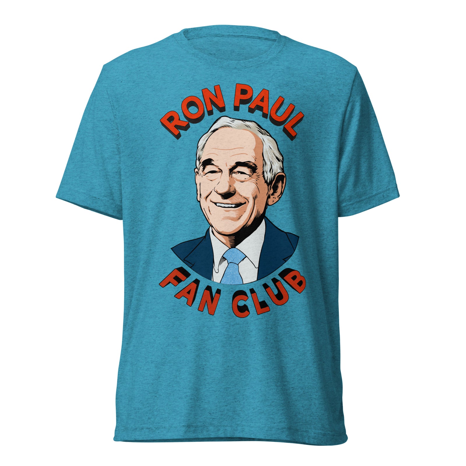 Ron Paul Fan Club Tri-Blend Track Shirt