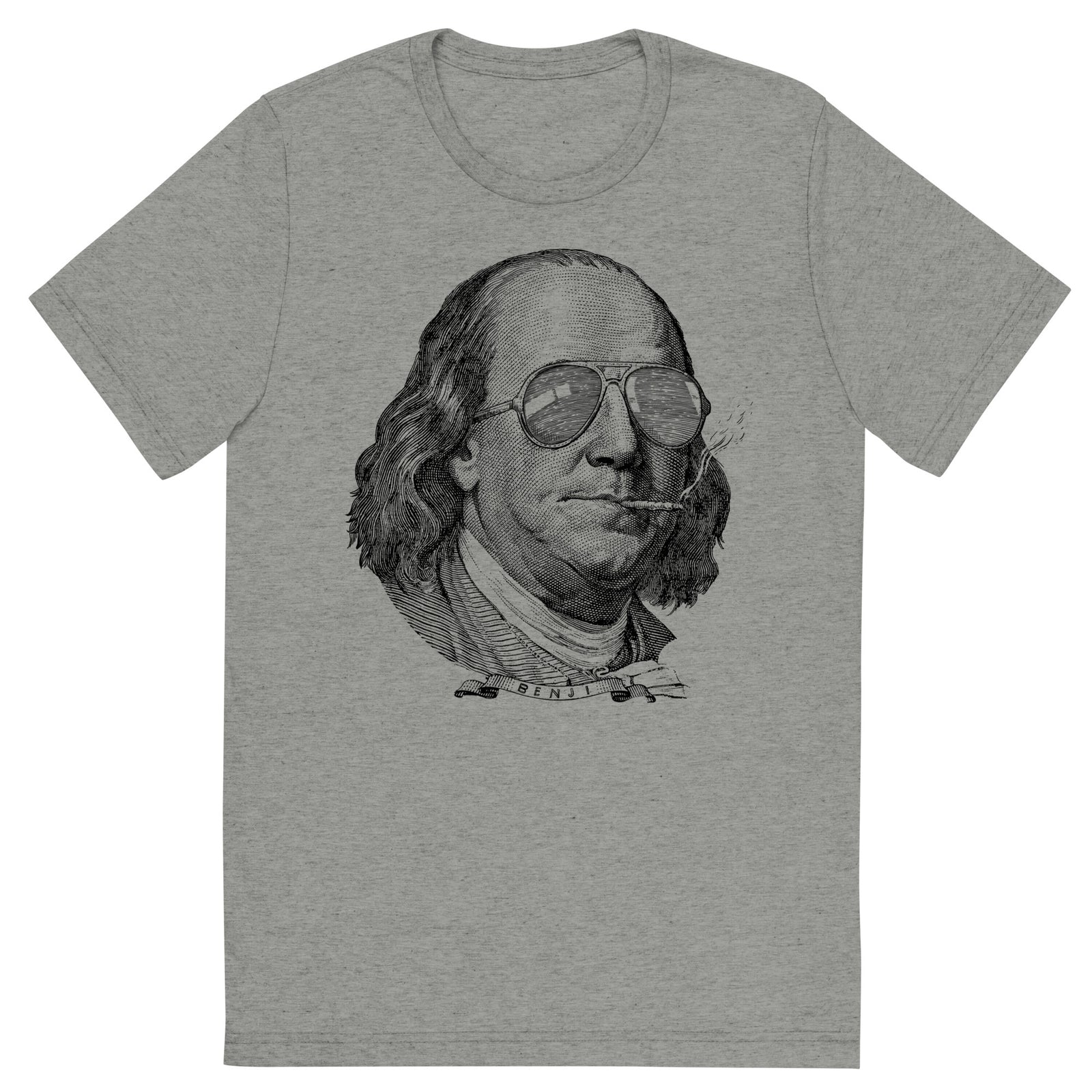Ben Franklin Now This Is A Political Party Tri-blend T-Shirt
