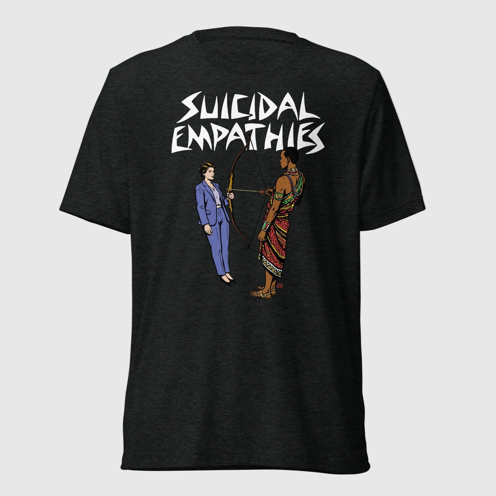 Suicidal Empathies Tri-Blend T-Shirt - Liberty Maniacs