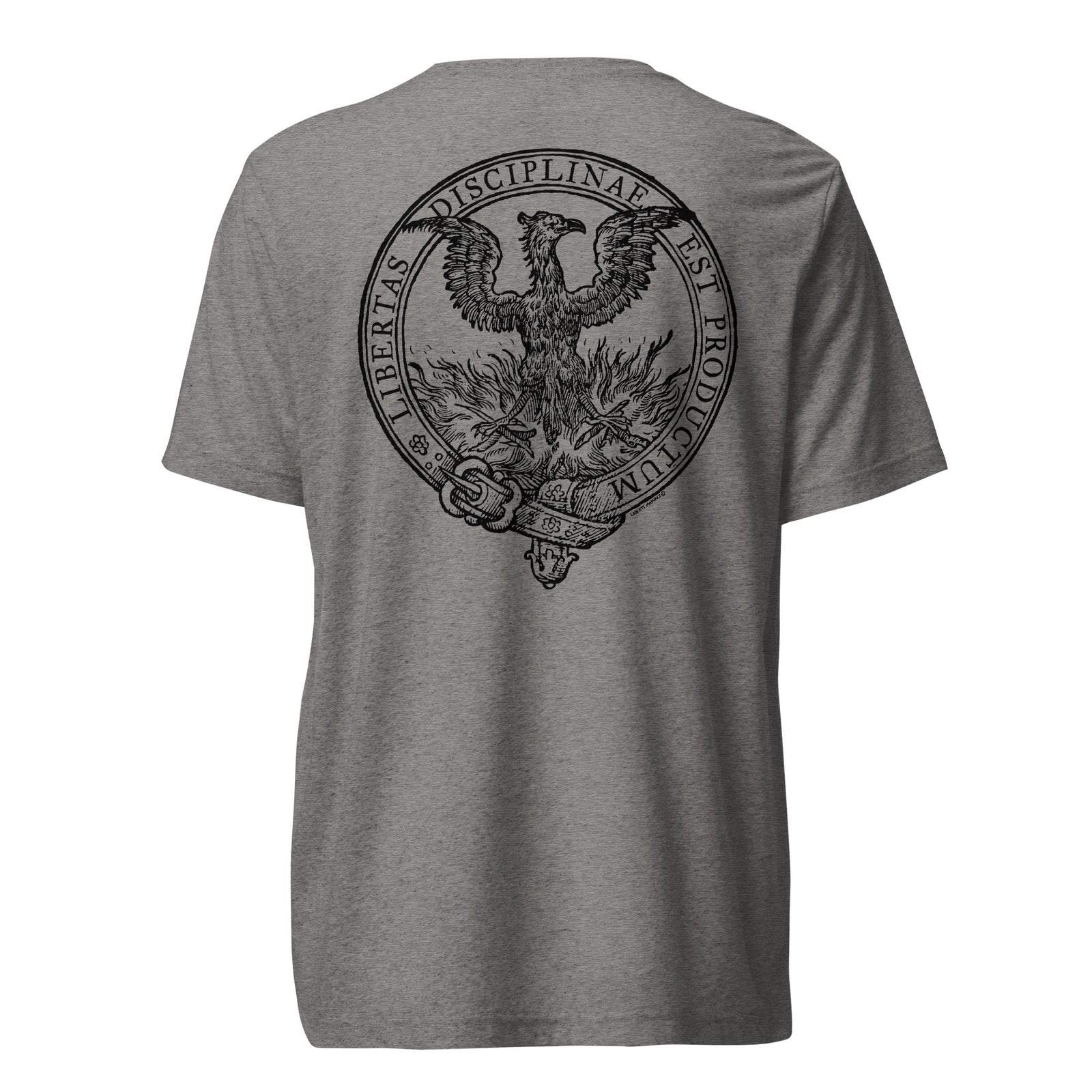 Where Discipline Reigns Liberty Flourishes Tri-Blend Graphic T-Shirt