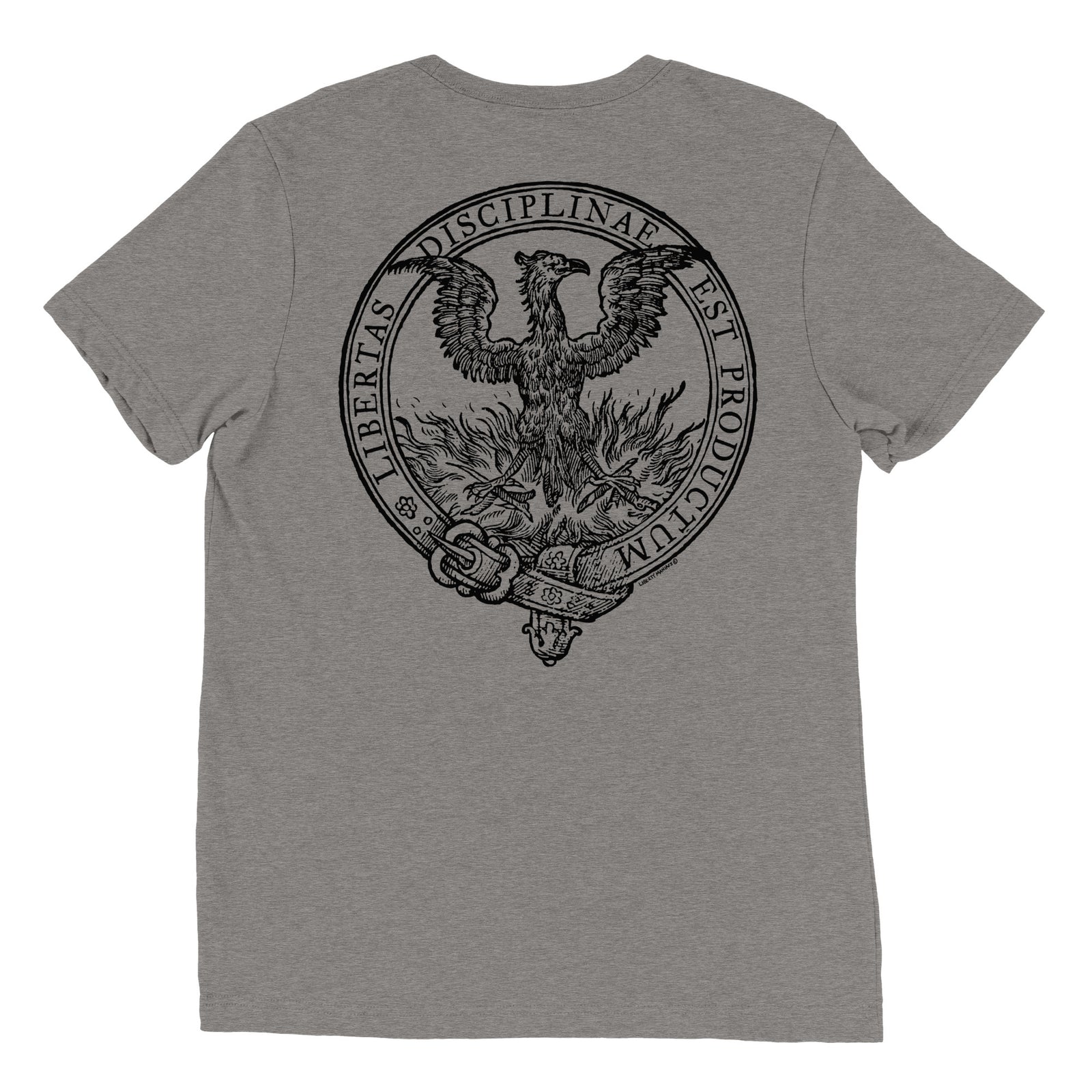Where Discipline Reigns Liberty Flourishes Tri-Blend Graphic T-Shirt