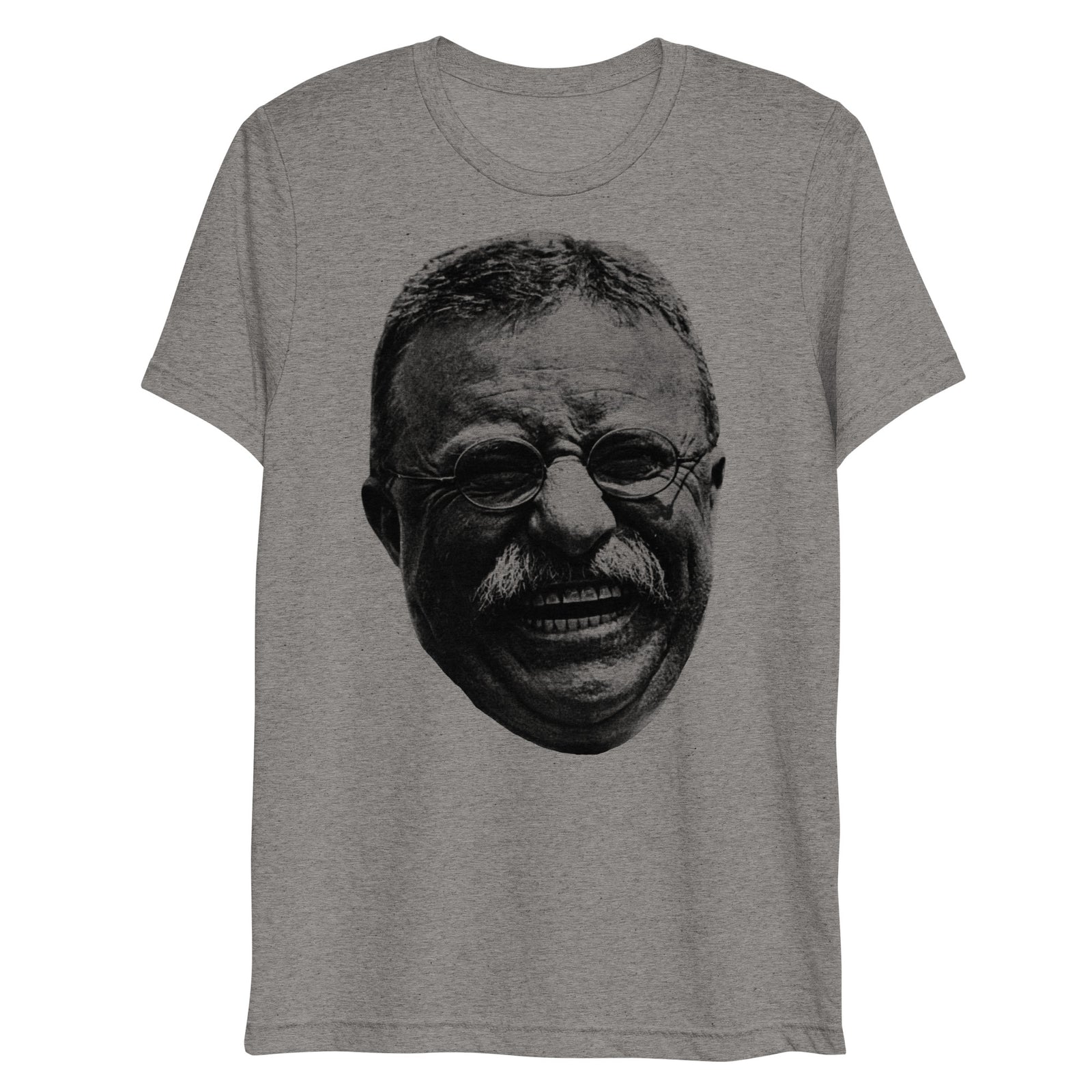 Teddy Roosevelt Laughing Triblend T-Shirt