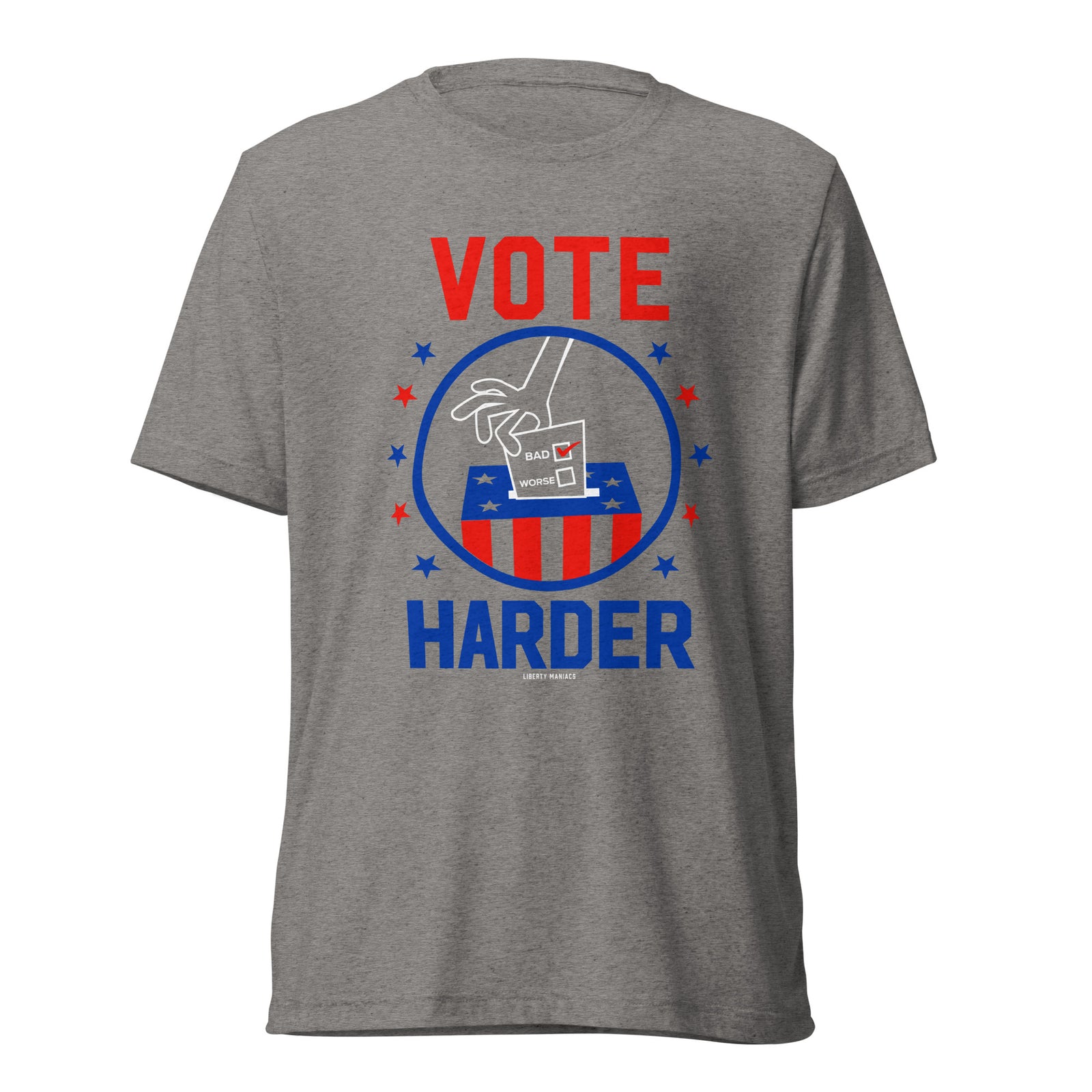 Vote Harder Tri-Blend T-Shirt