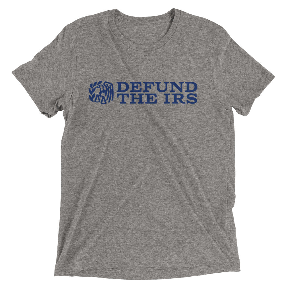 Defund the IRS Tri-Blend Track Shirt