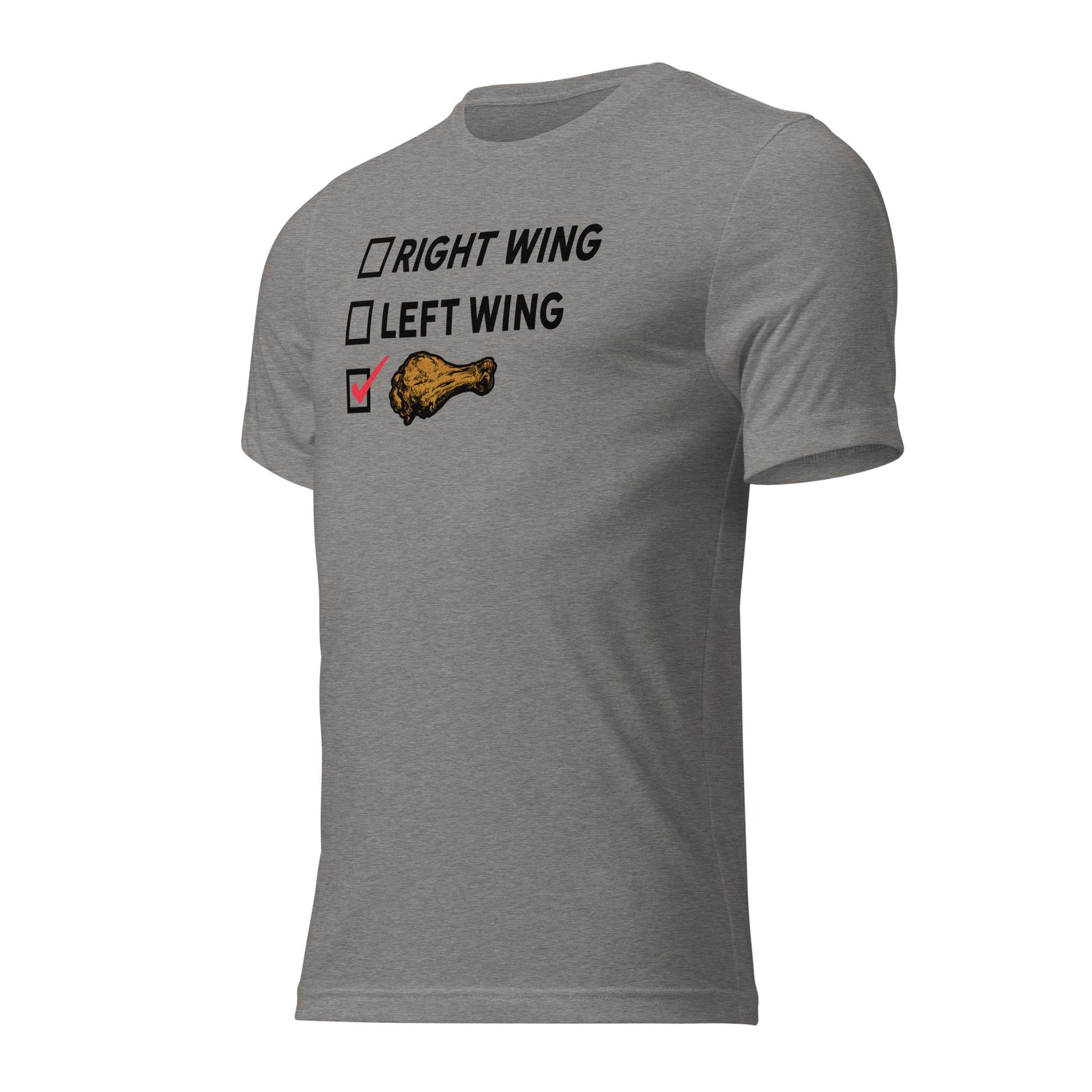 Right Wing, Left Wing, Chicken Wing Voter Tri-Blent T-Shirt