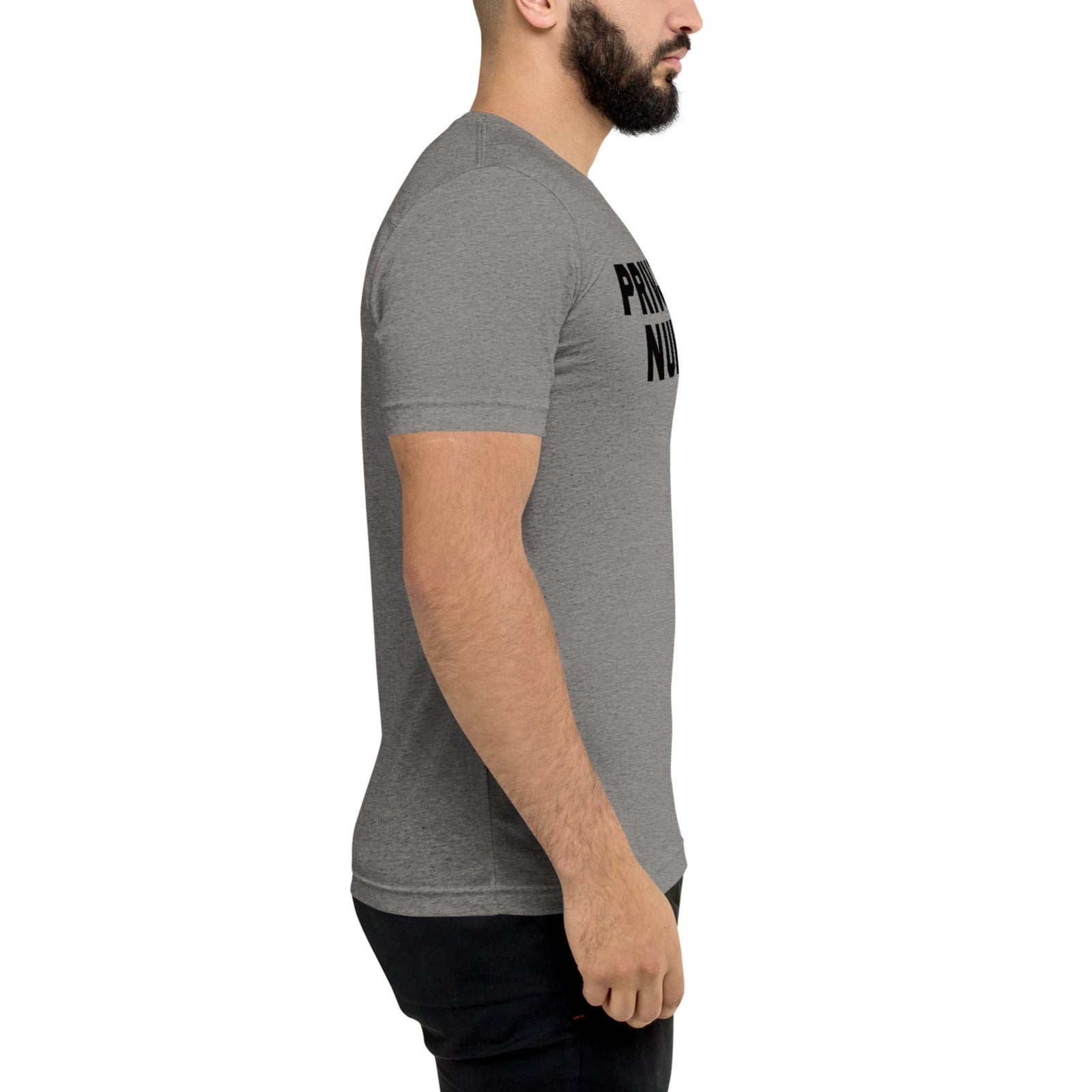 Privatize Nukes Tri-Blend Track Shirt