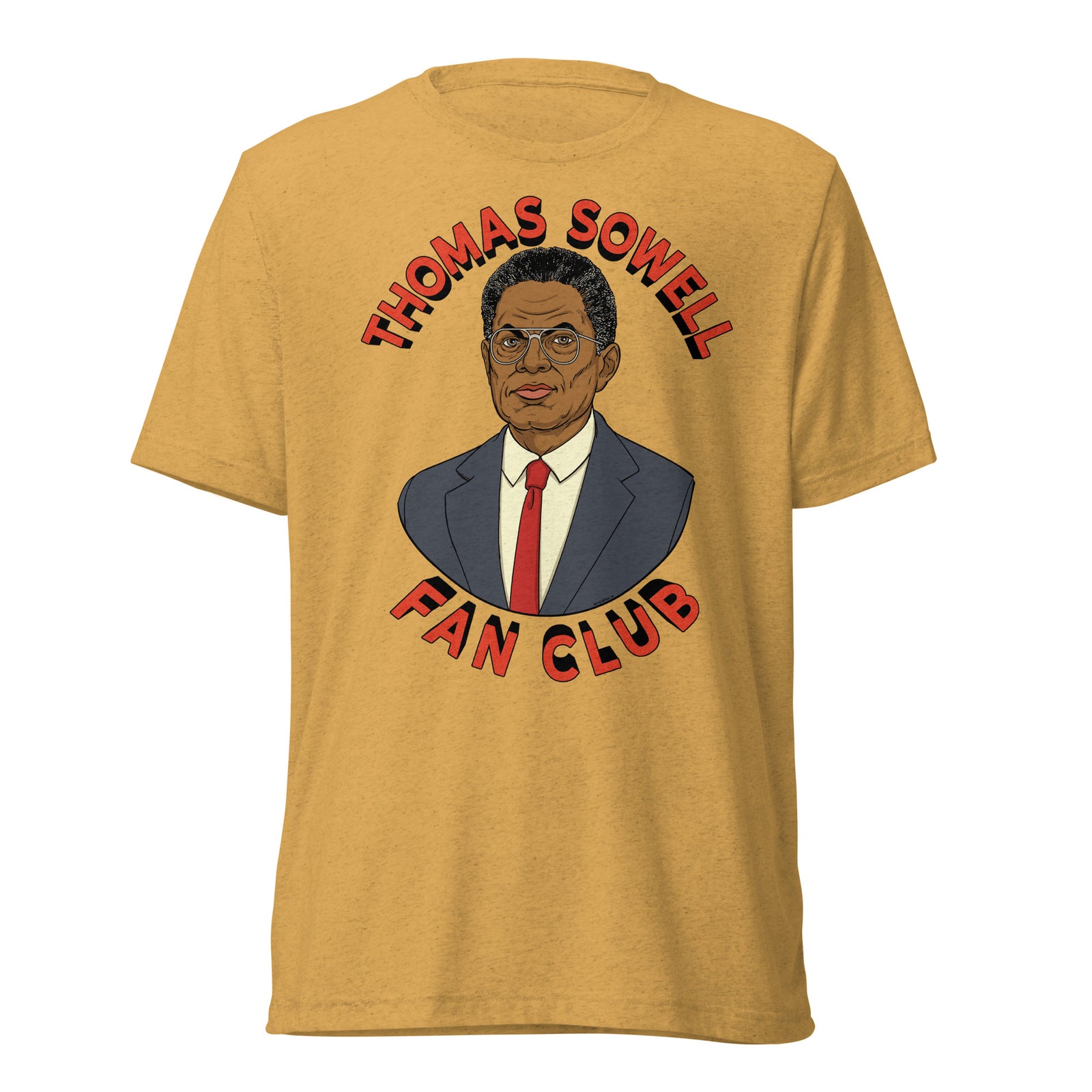 Thomas Sowell Fan Club Tri-Blend Track Shirt