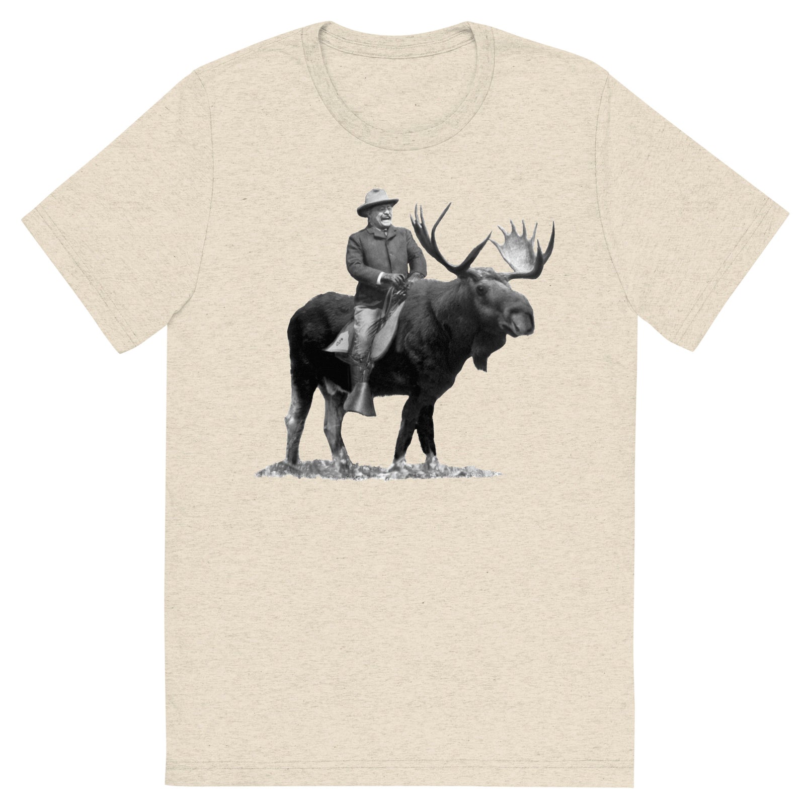 Teddy Roosevelt Bullmoose Tri-Blend T-Shirt