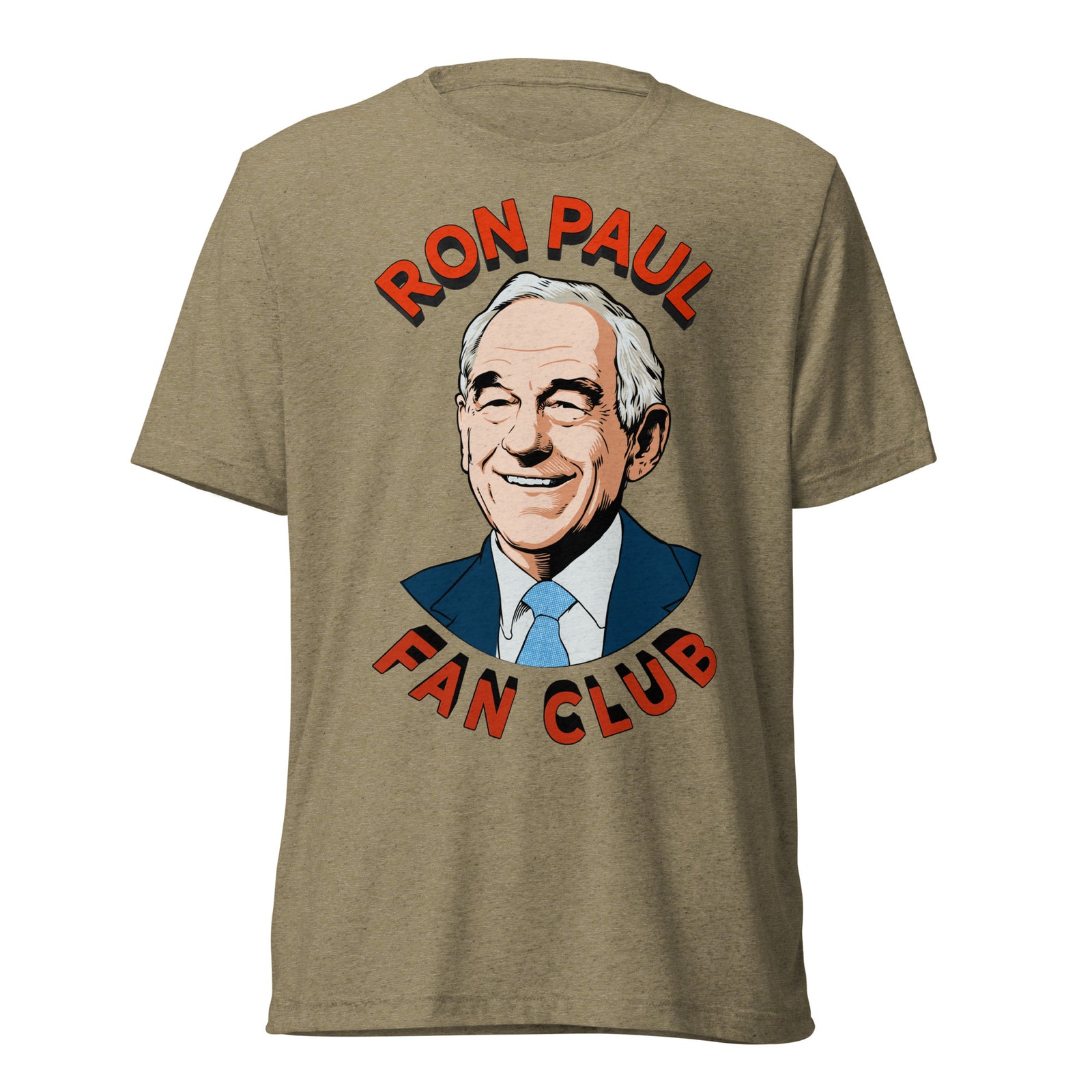 Ron Paul Fan Club Tri-Blend Track Shirt