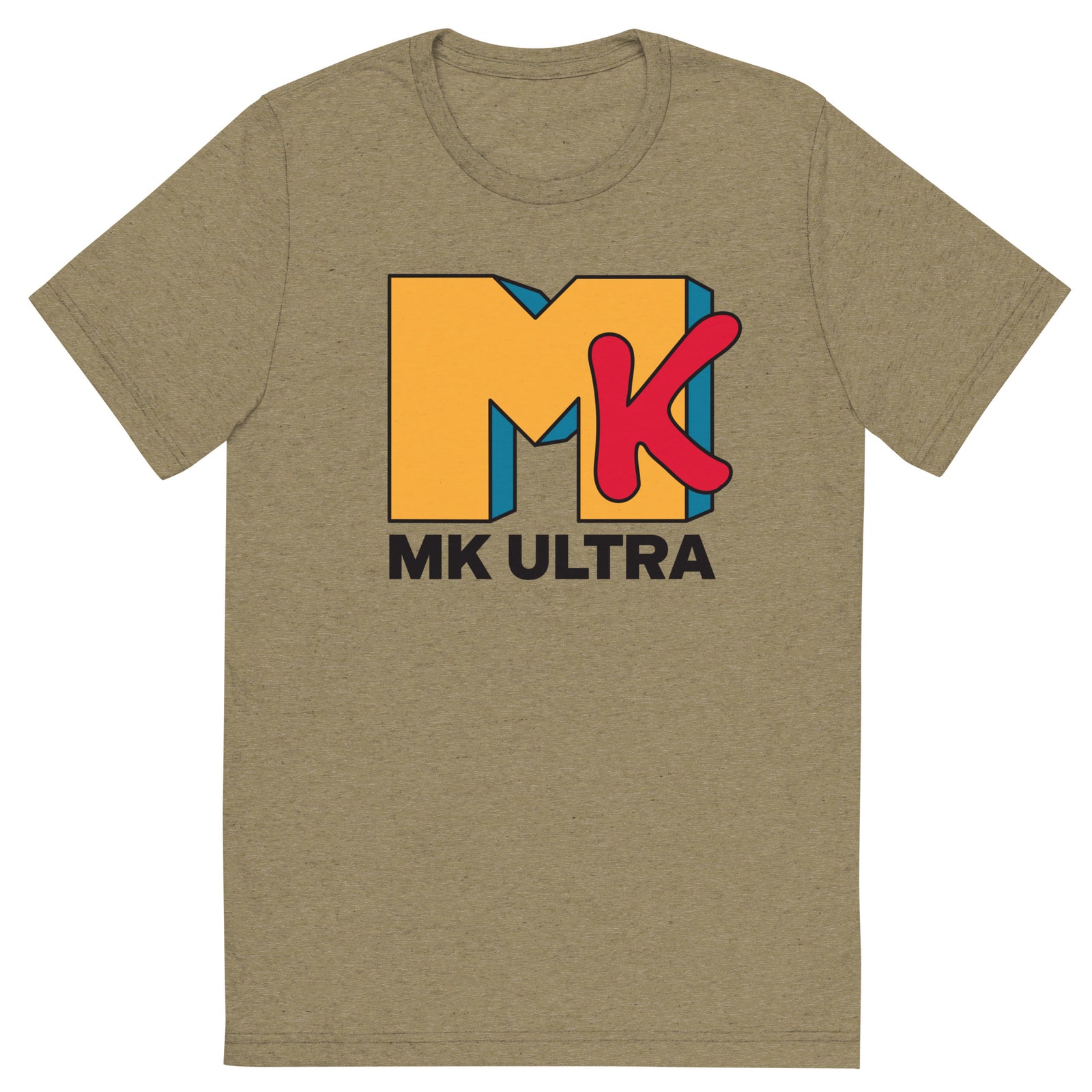 MK Ultra Parody Tri-Blend T-Shirt