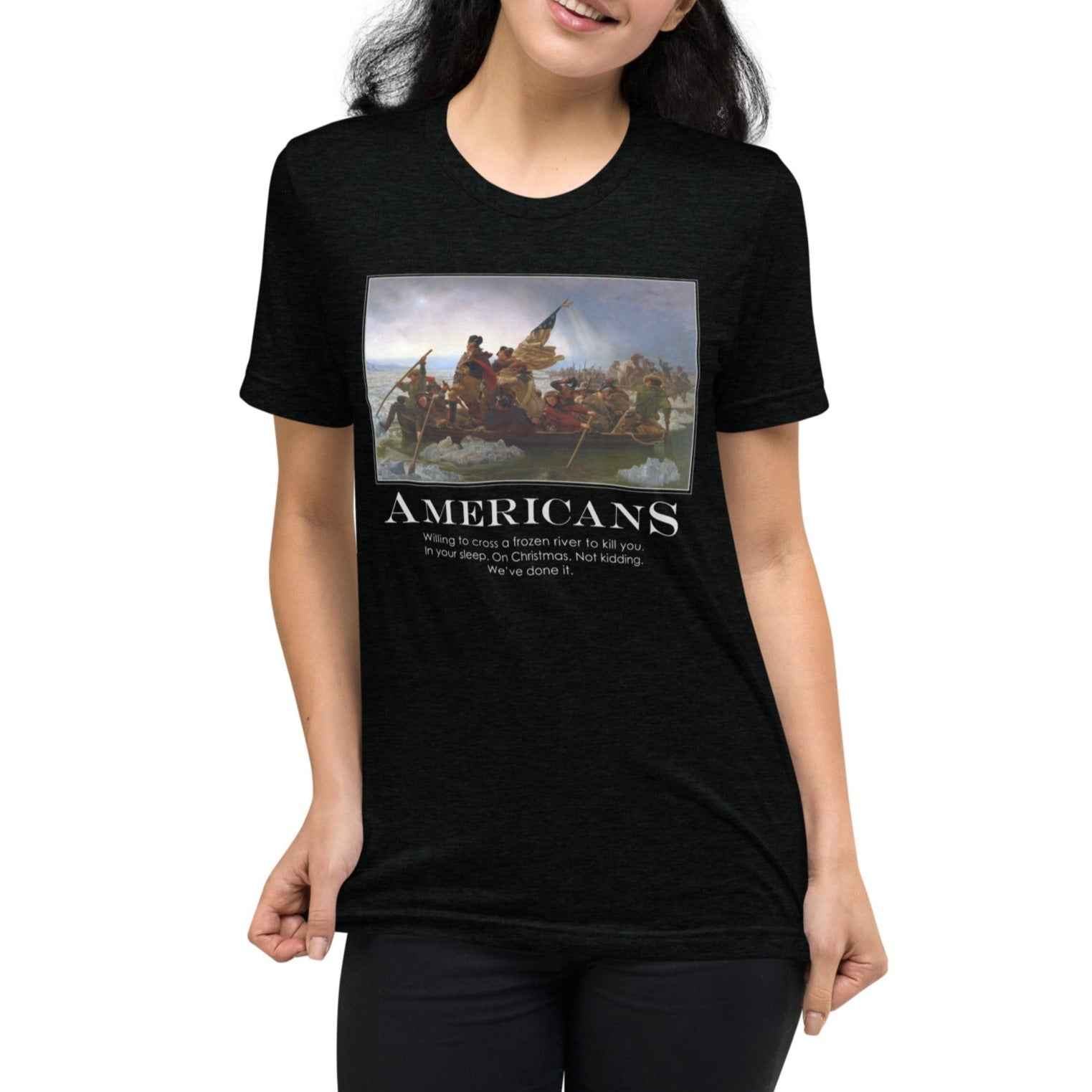 Americans Tri-Blend Track T-Shirt