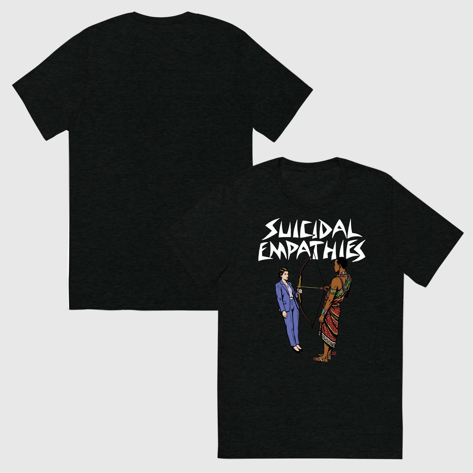 Suicidal Empathies Tri-Blend T-Shirt - Liberty Maniacs