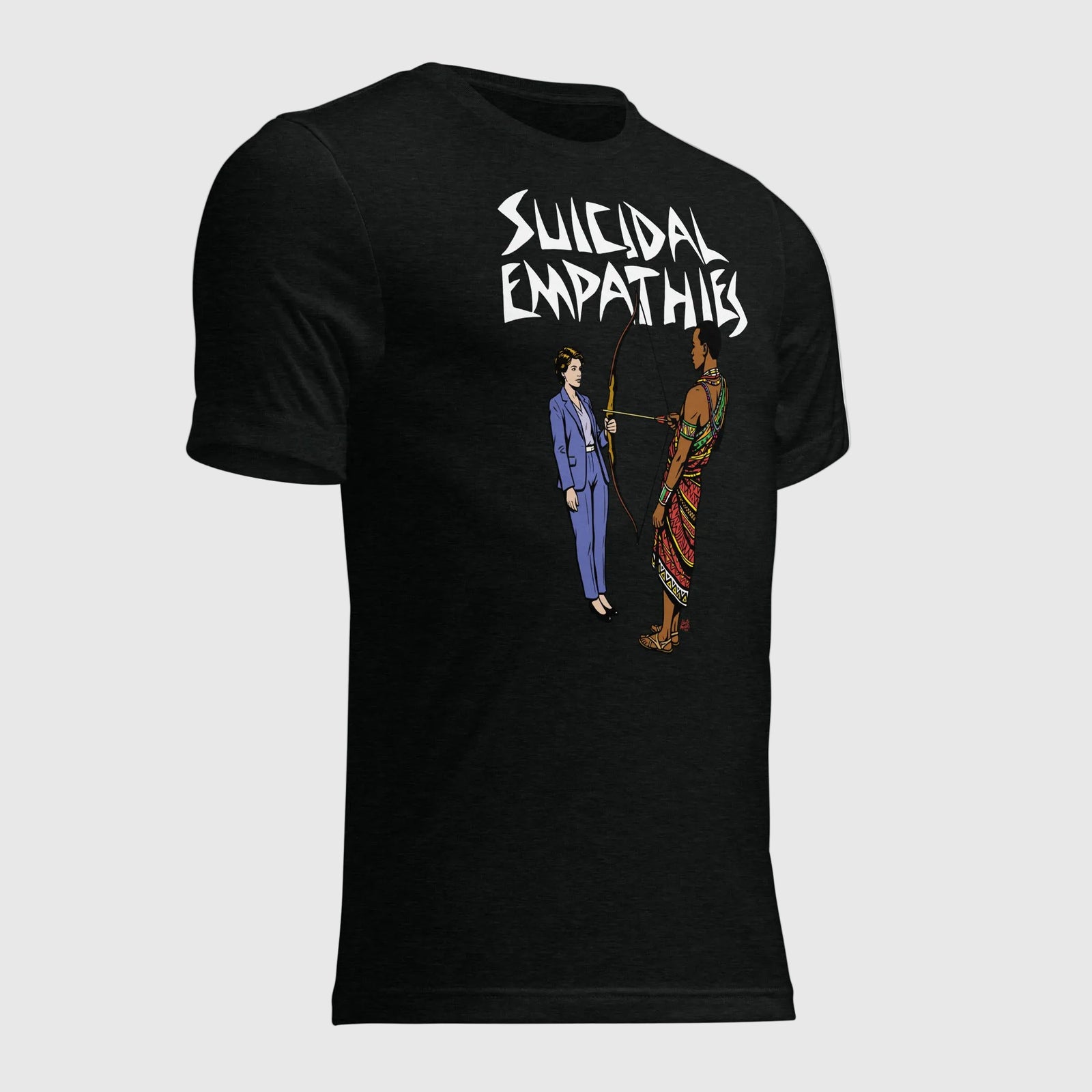 Suicidal Empathies Tri-Blend T-Shirt - Liberty Maniacs