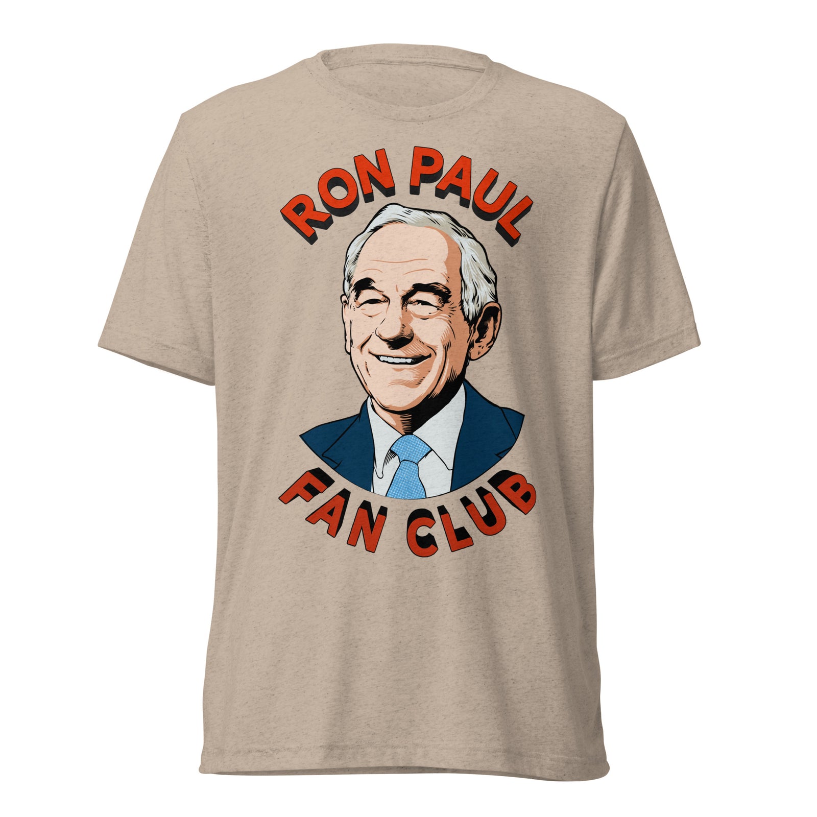 Ron Paul Fan Club Tri-Blend Track Shirt