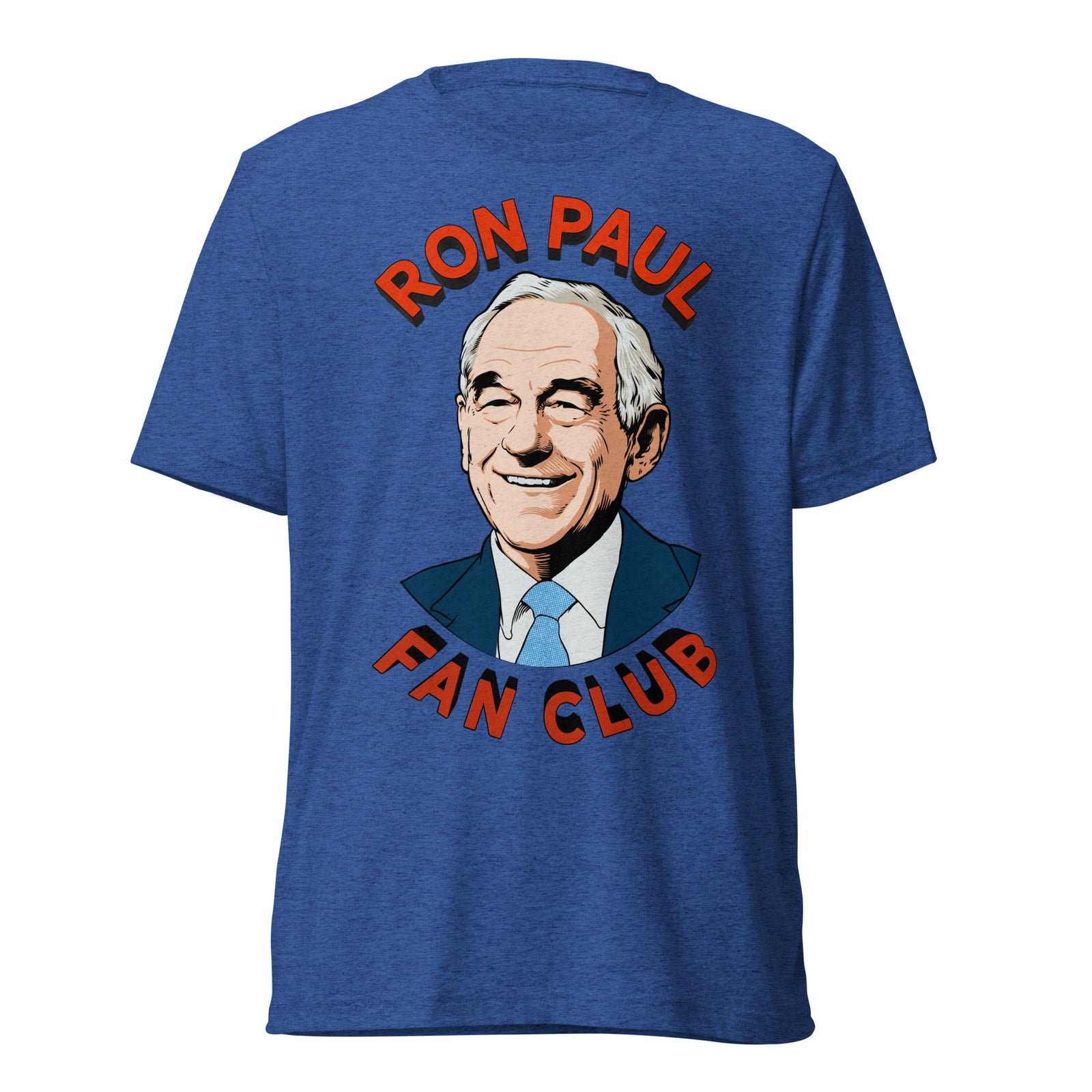 Ron Paul Fan Club Tri-Blend Track Shirt