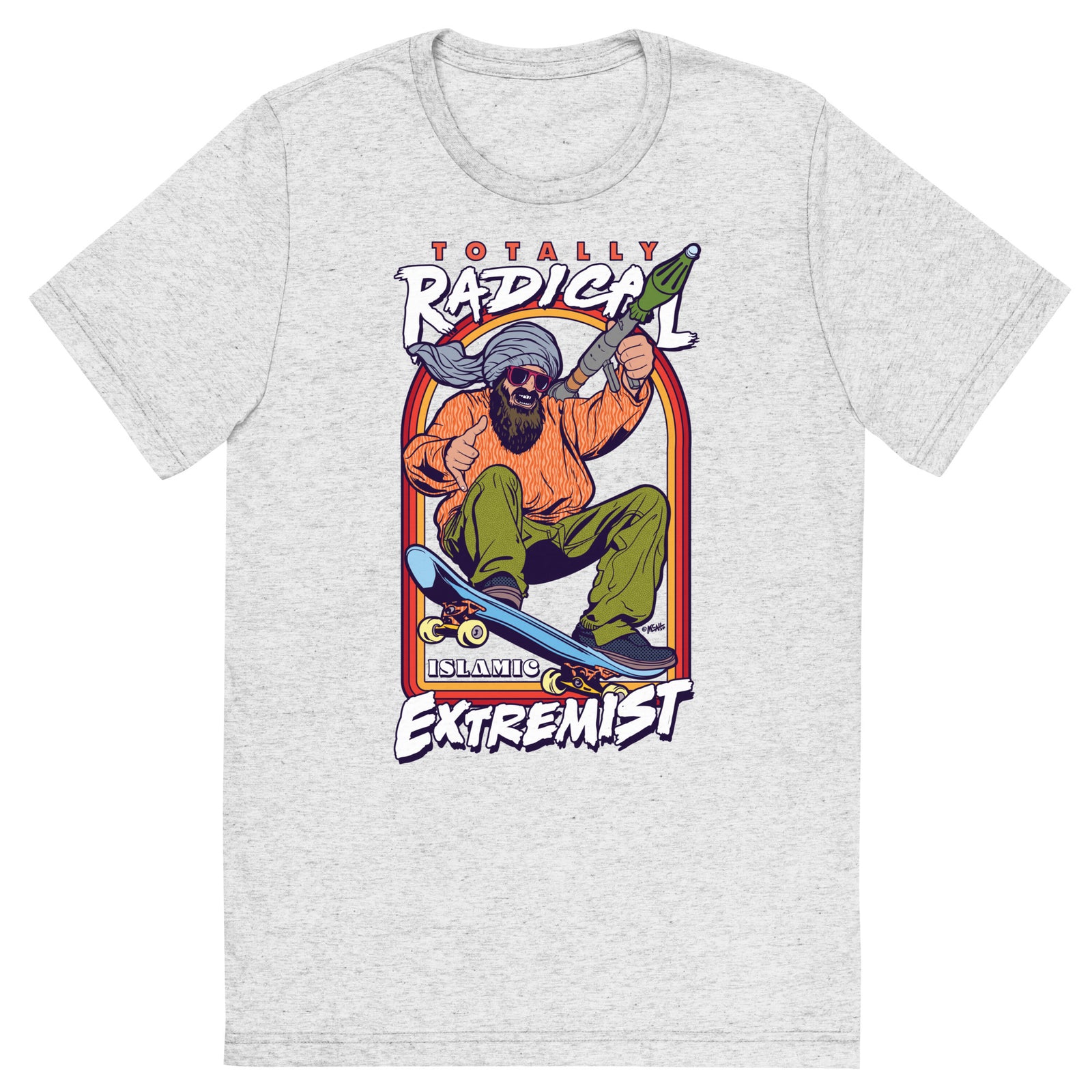 Totally Radical Islamic Extremist Tri-Blend Track Shirt