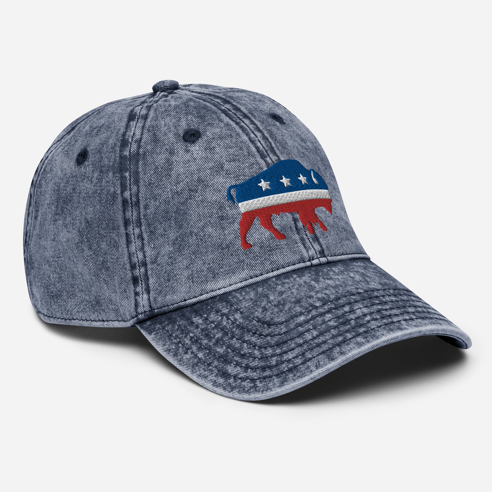 Bison Independent Vintage Cotton Twill Cap