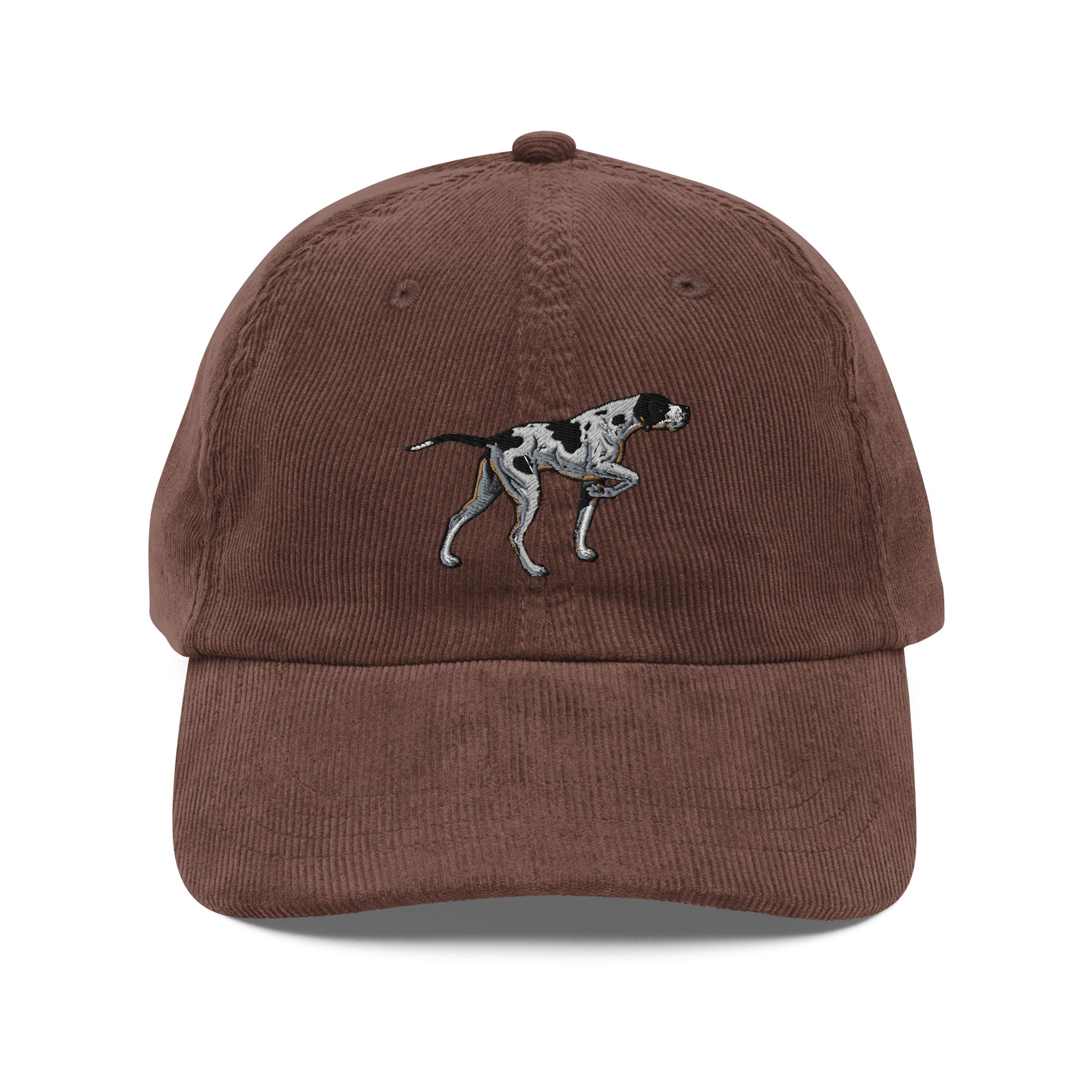 Pointer Dog Vintage Corduroy Cap
