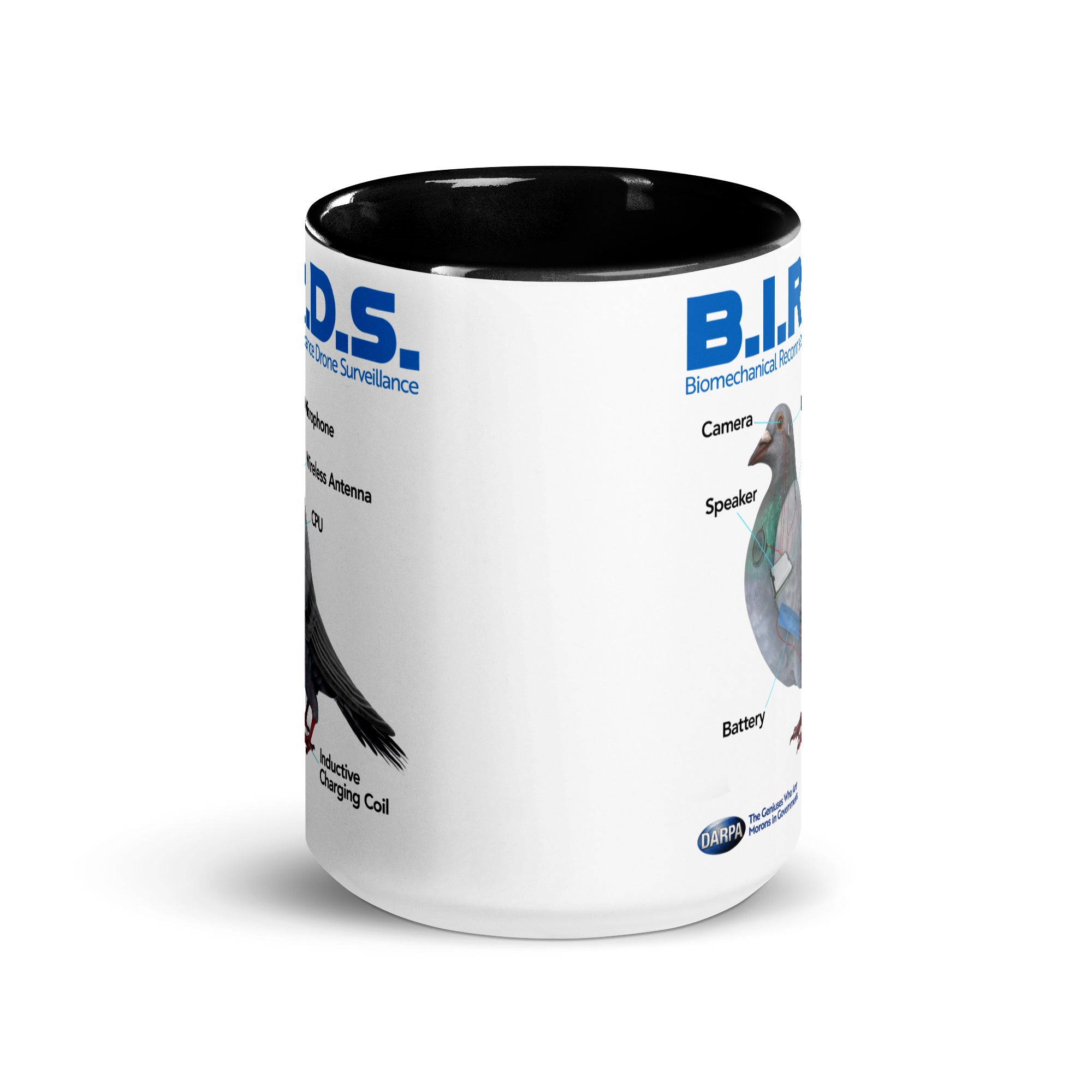B.I.R.D.S. Biomechanical Reconnaissance Drone Surveillance Coffee Mug