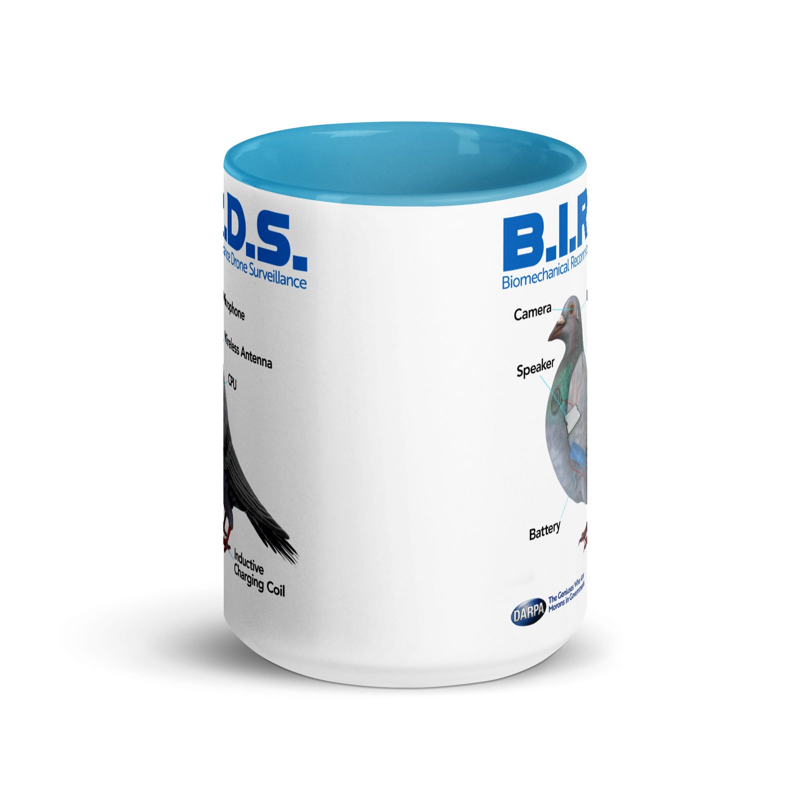 B.I.R.D.S. Biomechanical Reconnaissance Drone Surveillance Coffee Mug