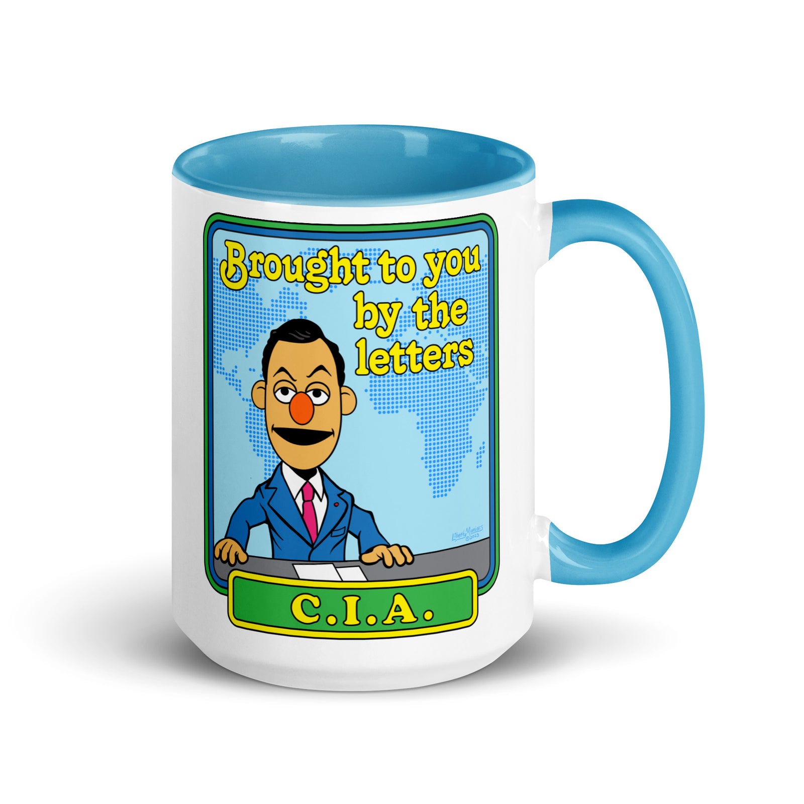 Brought to You By the Letters CIA Mug