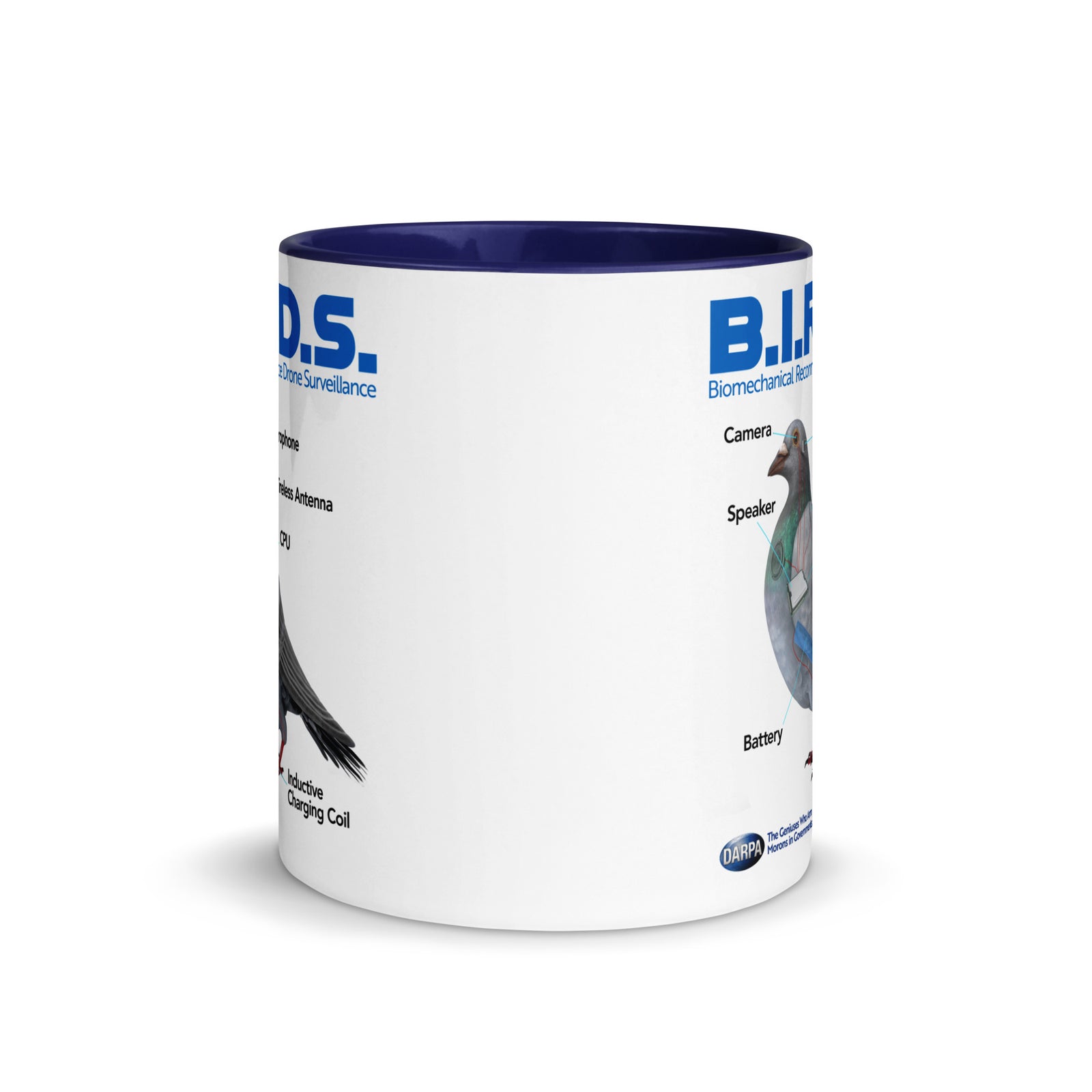 B.I.R.D.S. Biomechanical Reconnaissance Drone Surveillance Coffee Mug