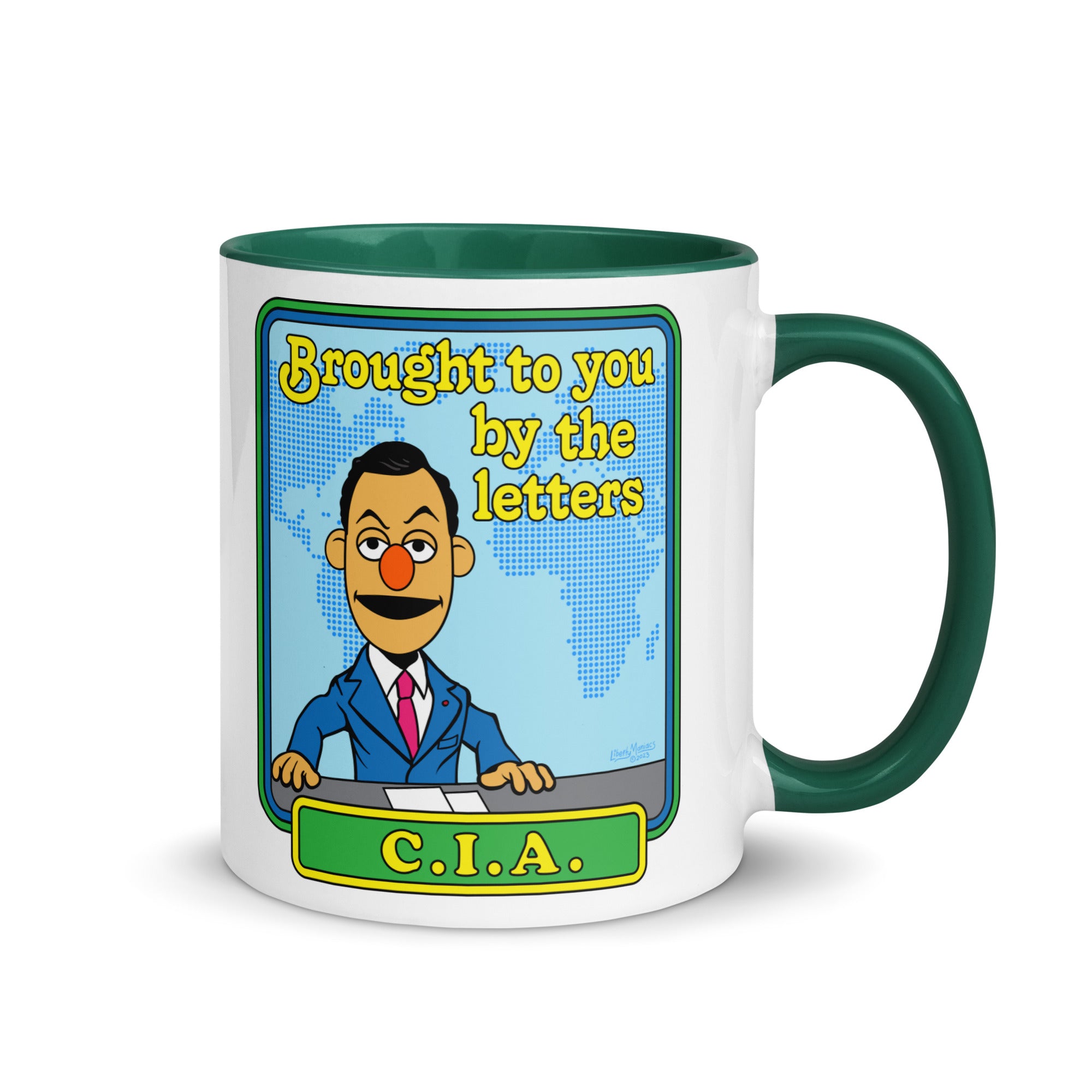 Brought to You By the Letters CIA Mug