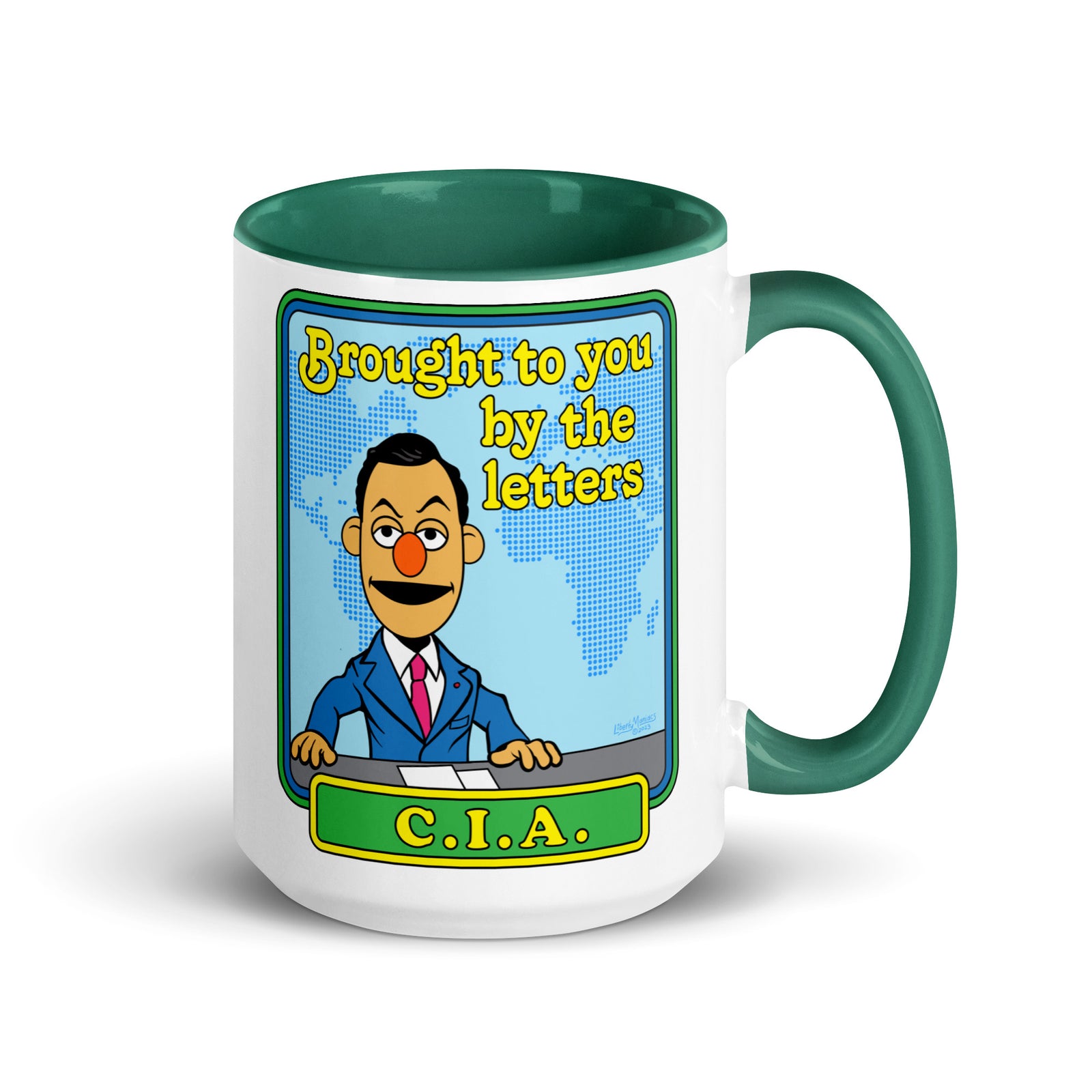 Brought to You By the Letters CIA Mug