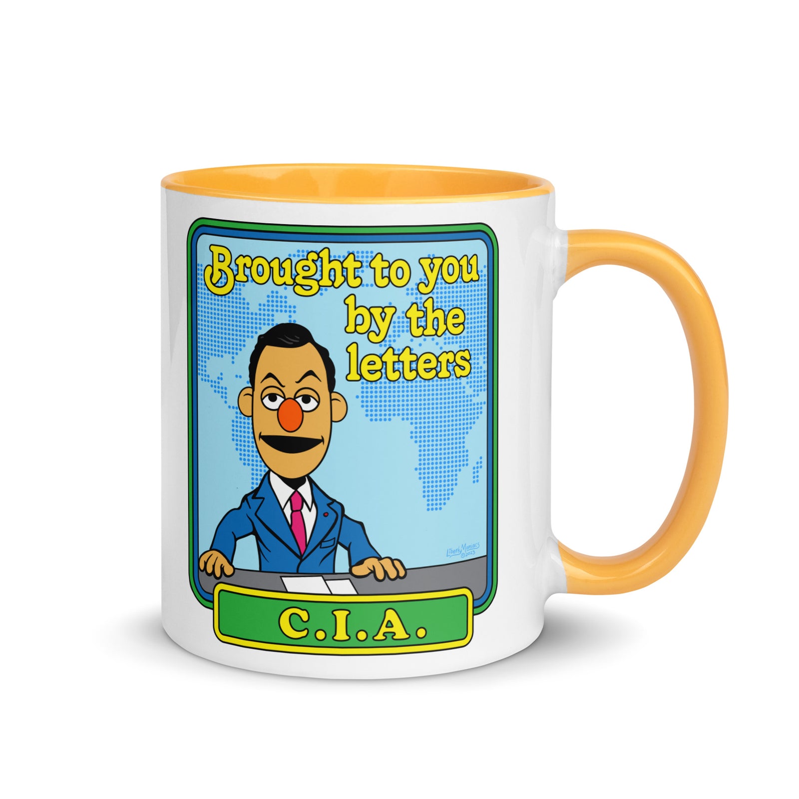 Brought to You By the Letters CIA Mug