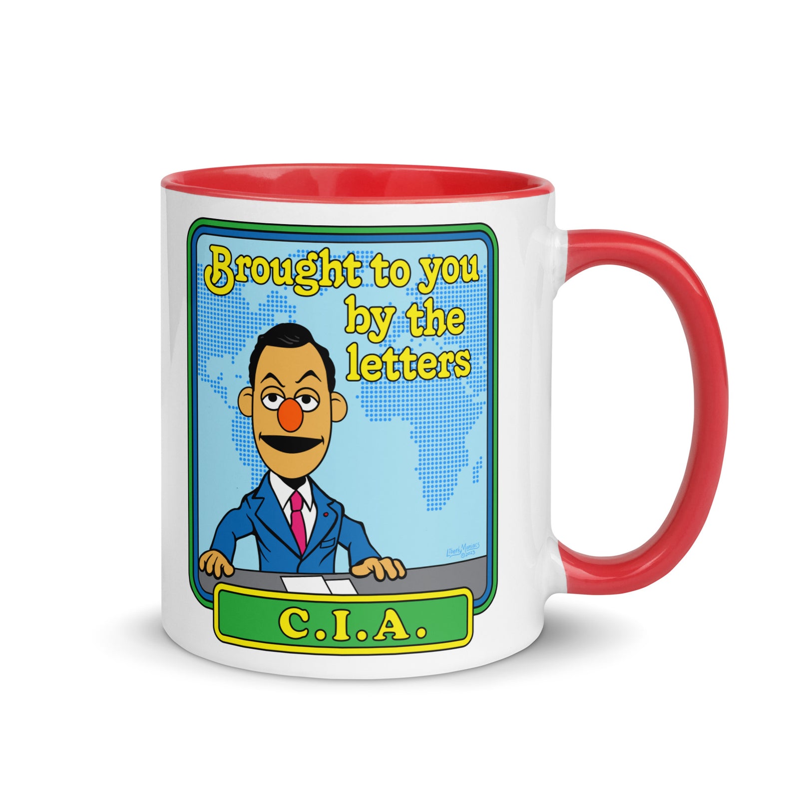 Brought to You By the Letters CIA Mug
