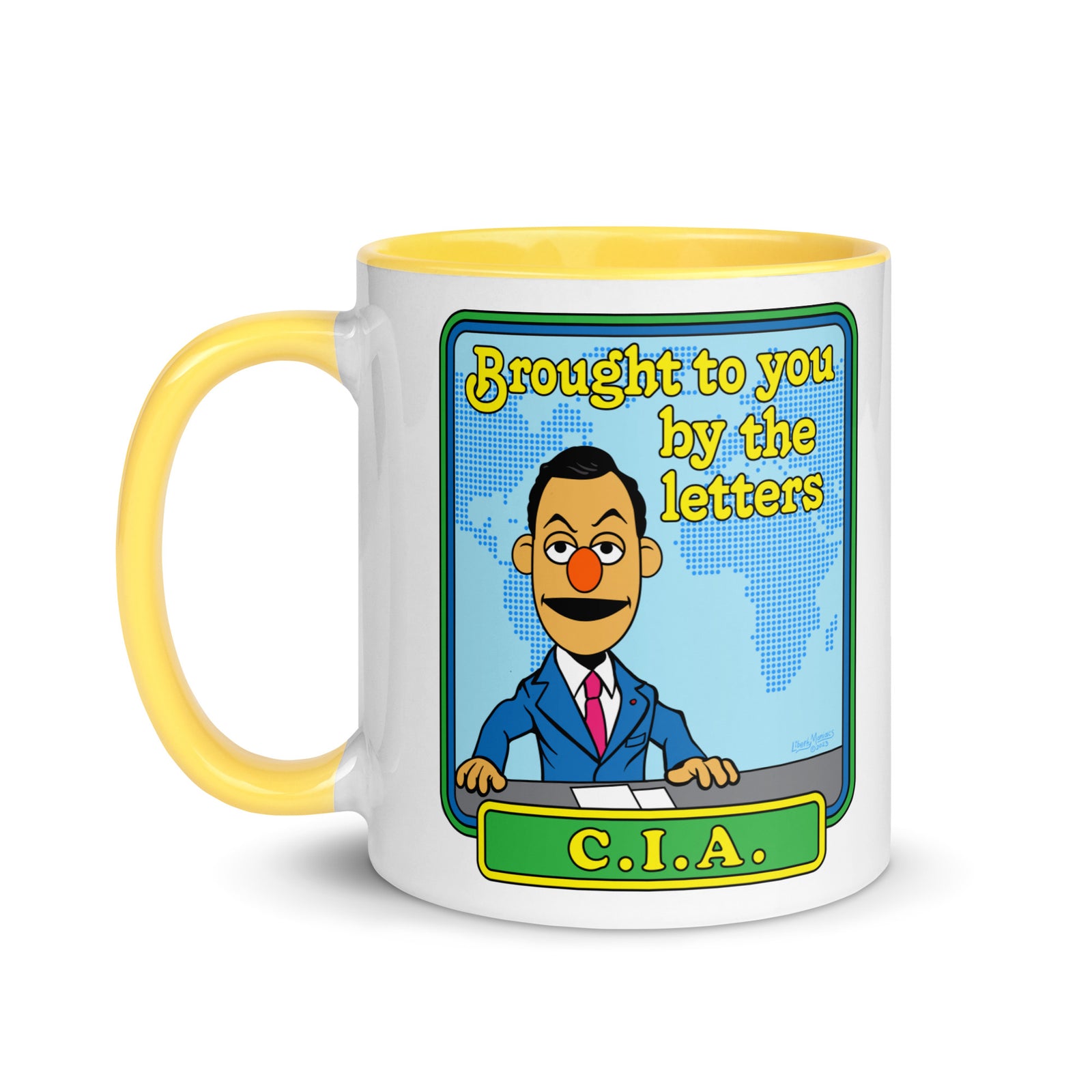 Brought to You By the Letters CIA Mug