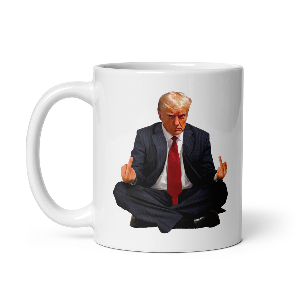 Donald Trump Meditation Coffee Mugs