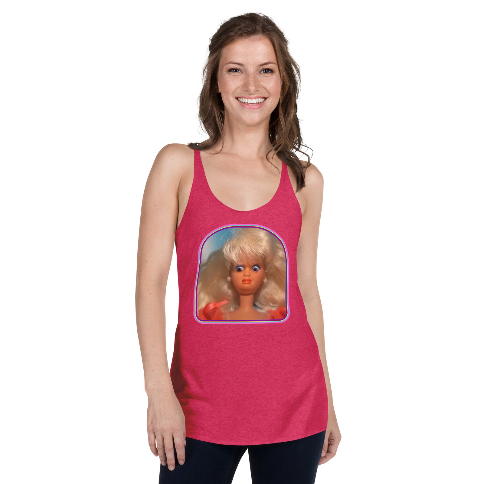 WFT Barbie Women's Racerback Tank