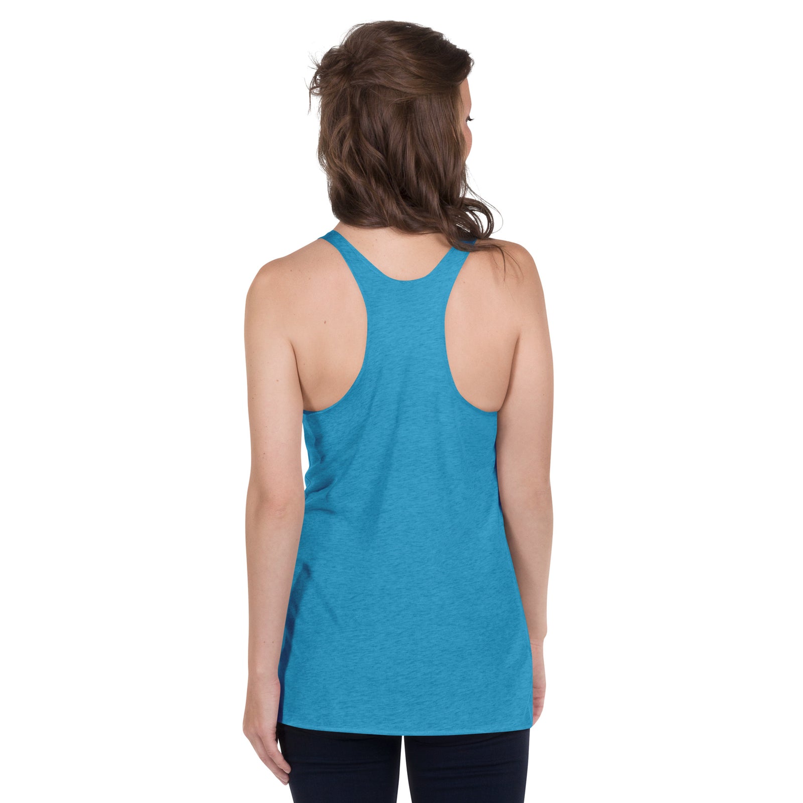 KVWN San Diego News Team Ladies Tri-blend Racerback Tank Top