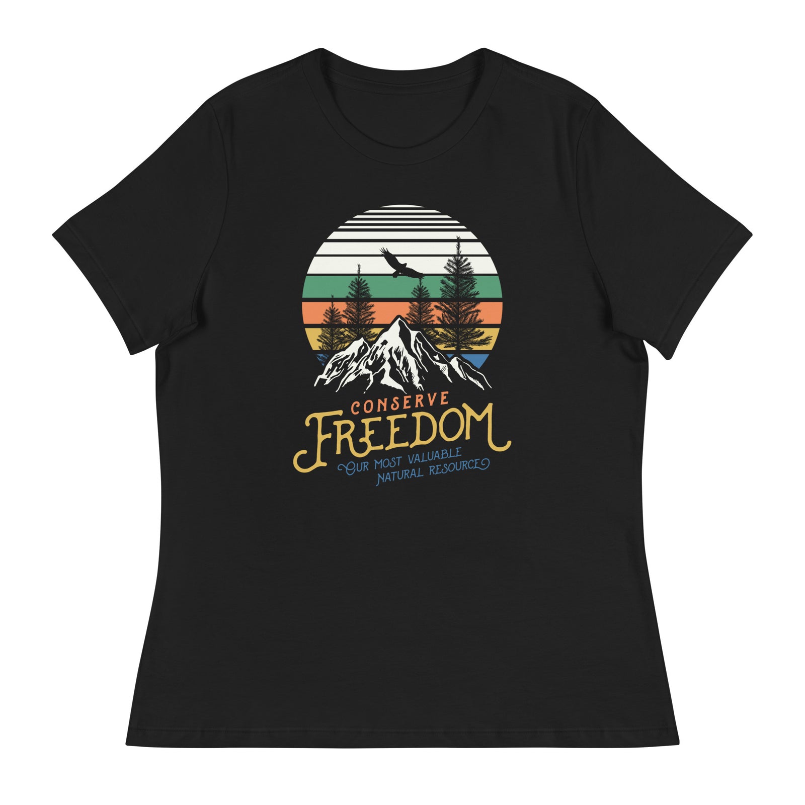 Conserve Freedom Ladies Graphic Tee