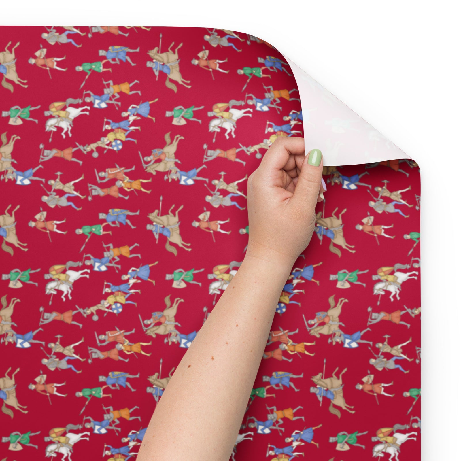Medieval Battle Wrapping Paper